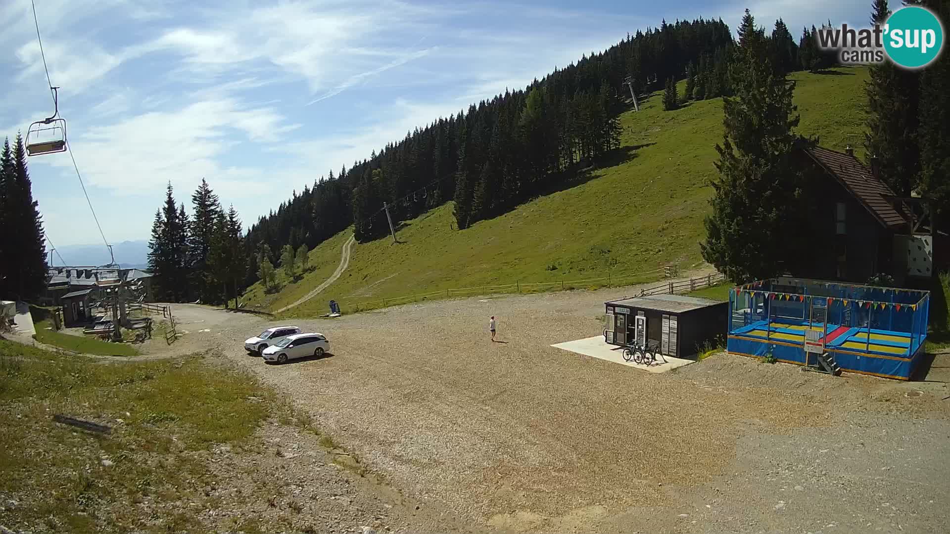 GOLTE skijalište web kamera – pogled na Medvedjak – Slovenija