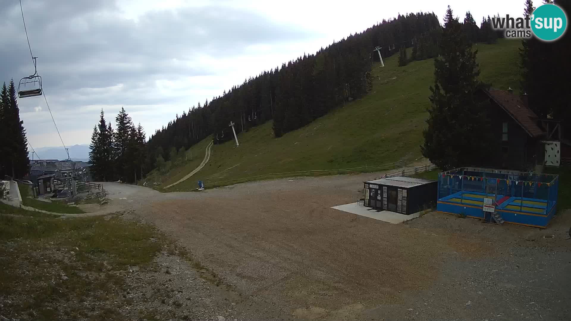 Webcam en direct de la station de ski de GOLTE – vue sur Medvedjak – Slovénie