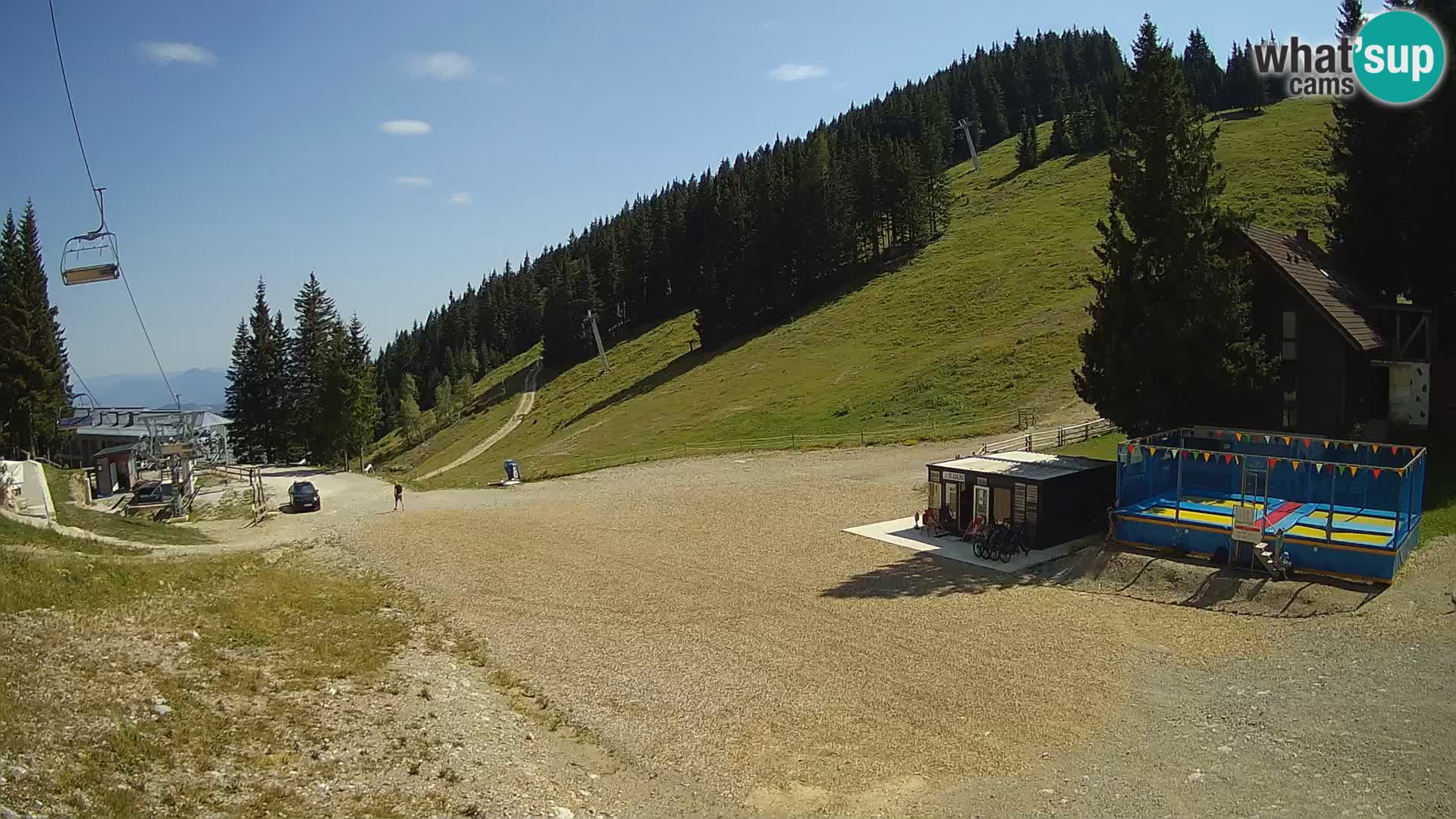 GOLTE Ski resort live webcam – view to Medvedjak – Slovenia