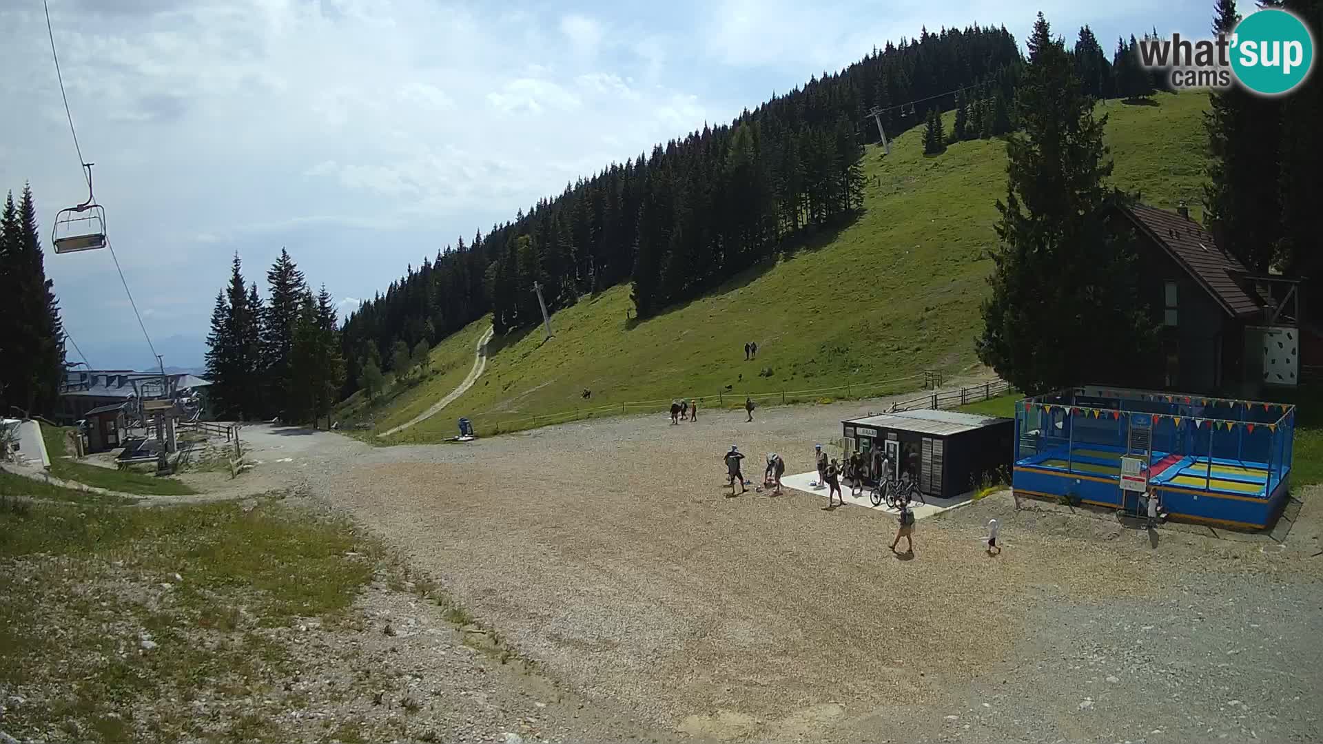Webcam en direct de la station de ski de GOLTE – vue sur Medvedjak – Slovénie