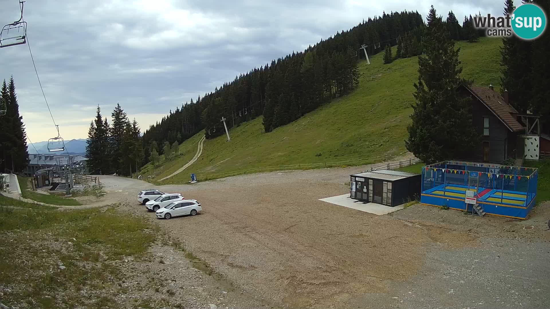 GOLTE Skigebiet webcam – Schöne Aussicht auf Medvedjak – Slowenien