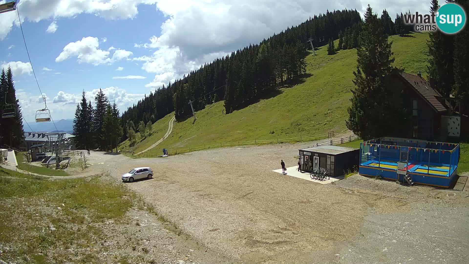 GOLTE Skigebiet webcam – Schöne Aussicht auf Medvedjak – Slowenien