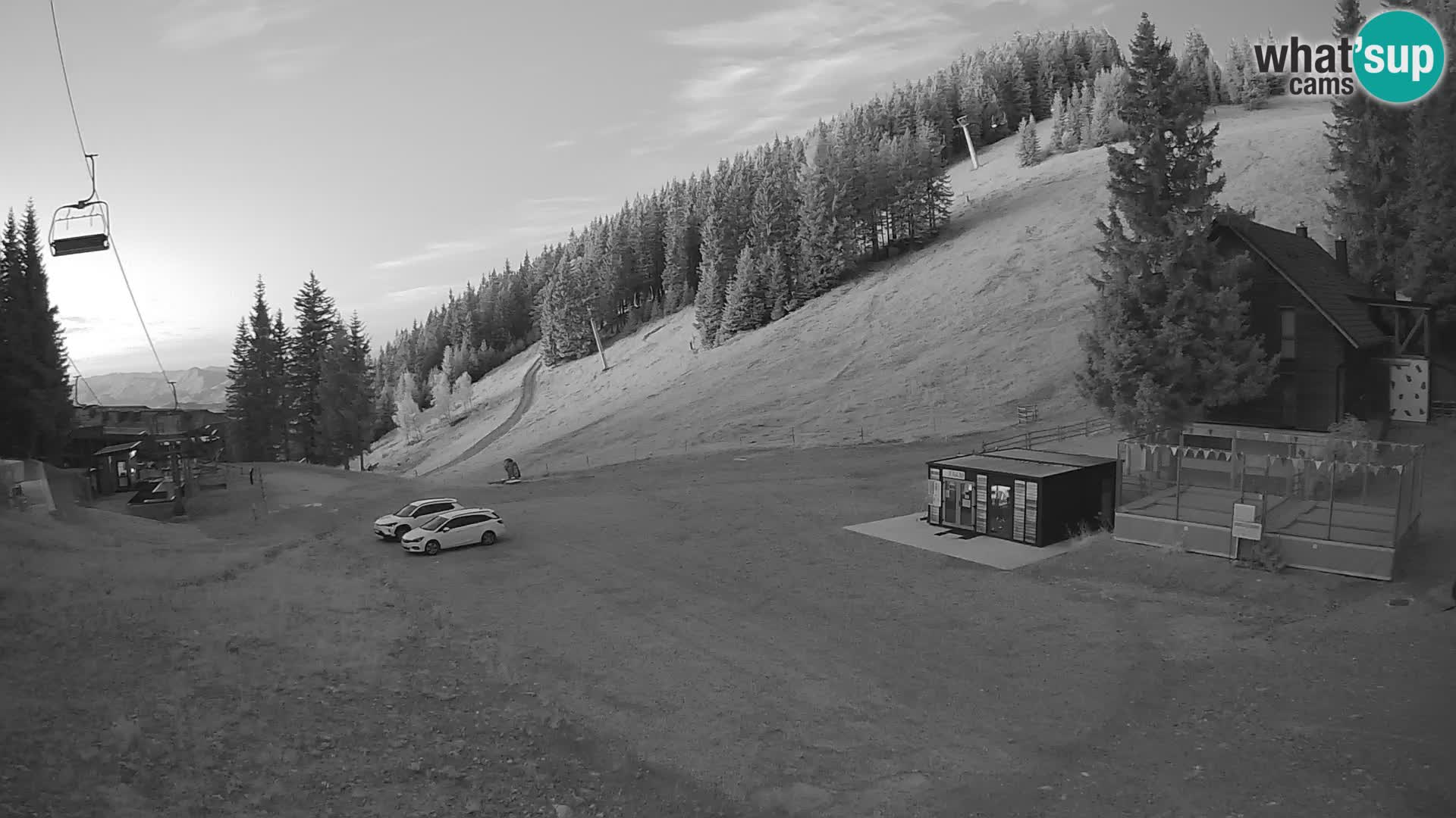 GOLTE Ski resort live webcam – view to Medvedjak – Slovenia