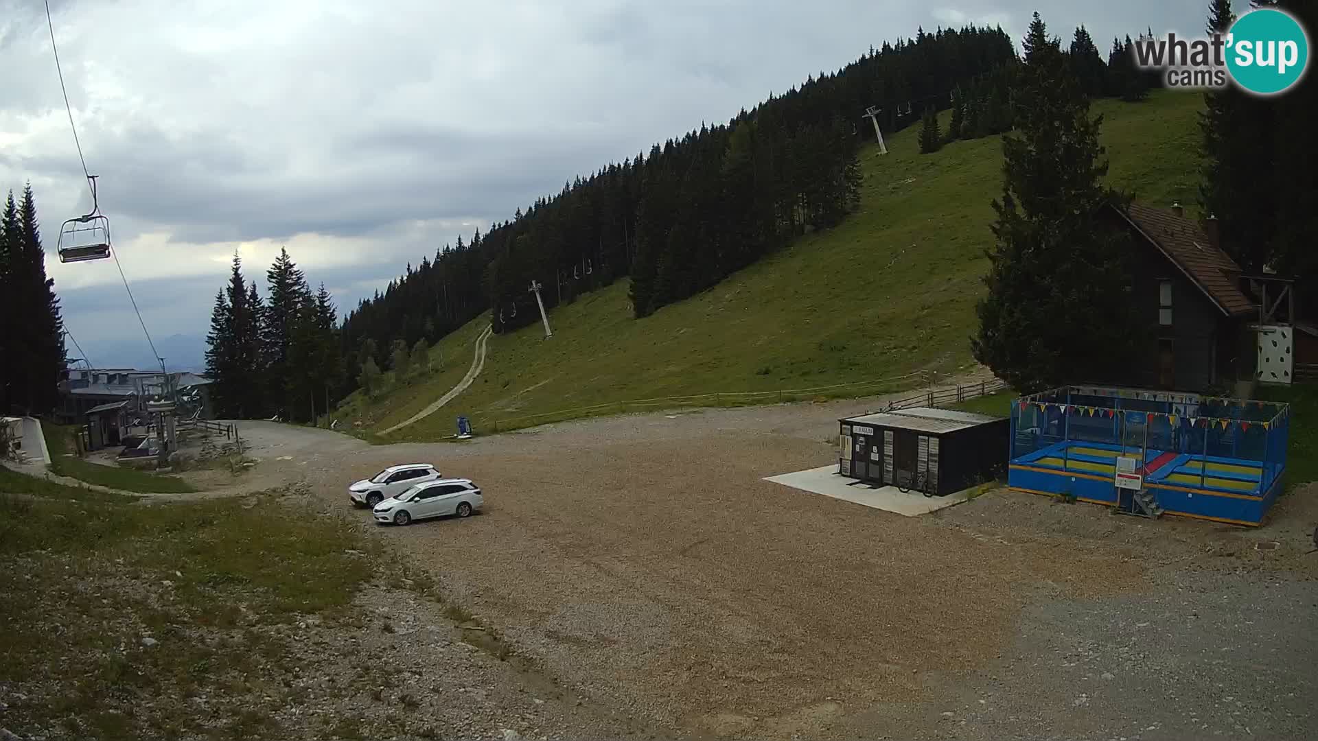 GOLTE Ski resort live webcam – view to Medvedjak – Slovenia