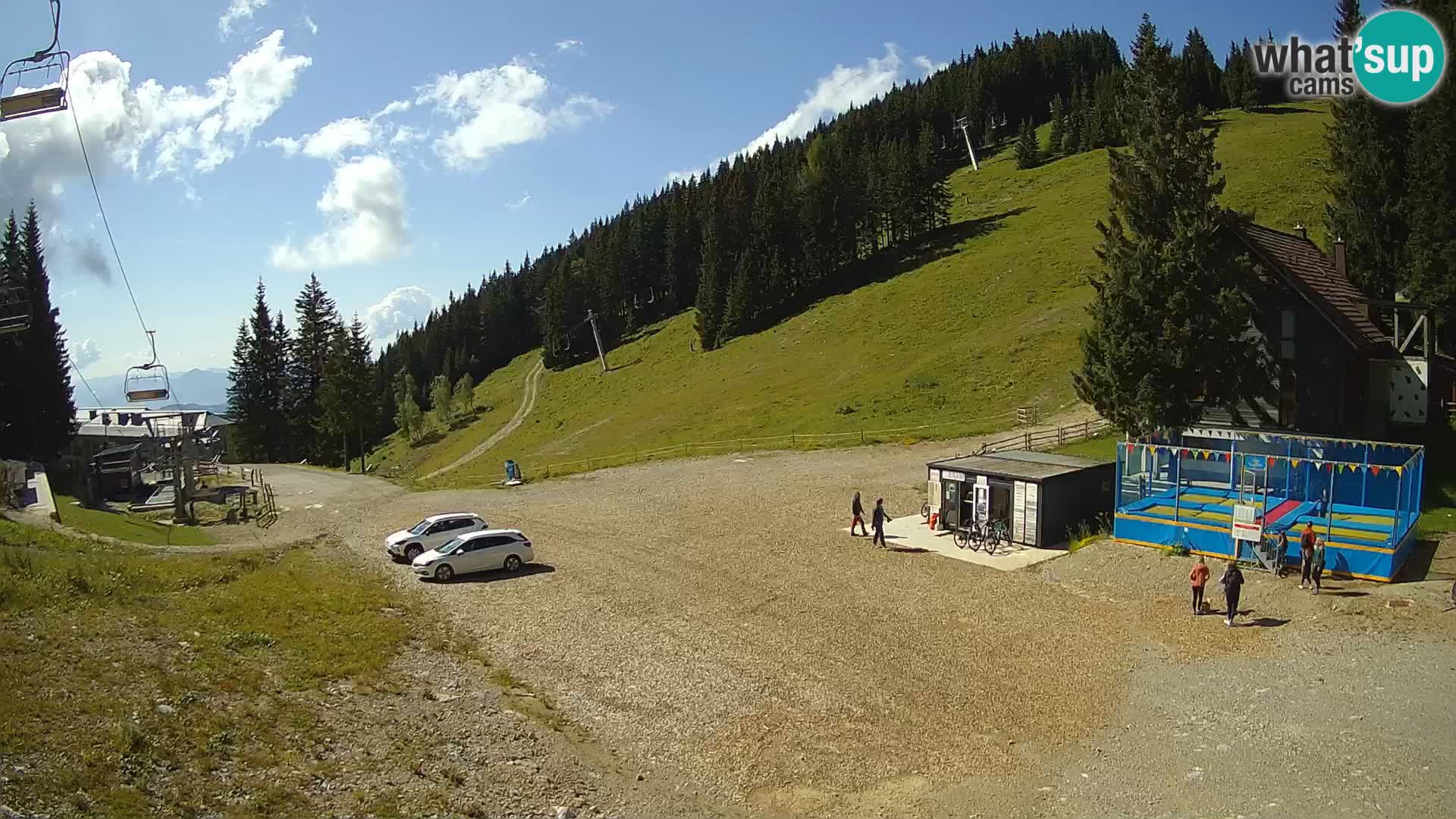 GOLTE Ski resort live webcam – view to Medvedjak – Slovenia