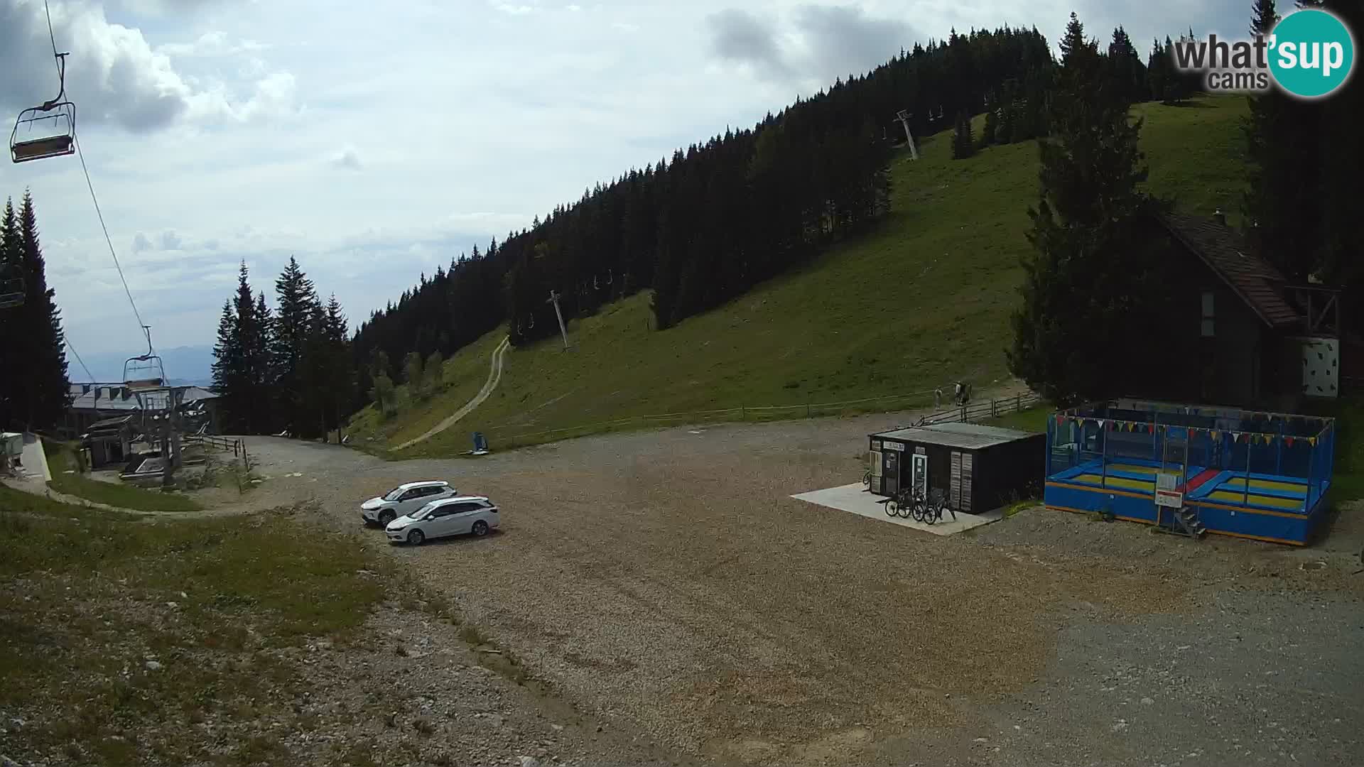 GOLTE skijalište web kamera – pogled na Medvedjak – Slovenija