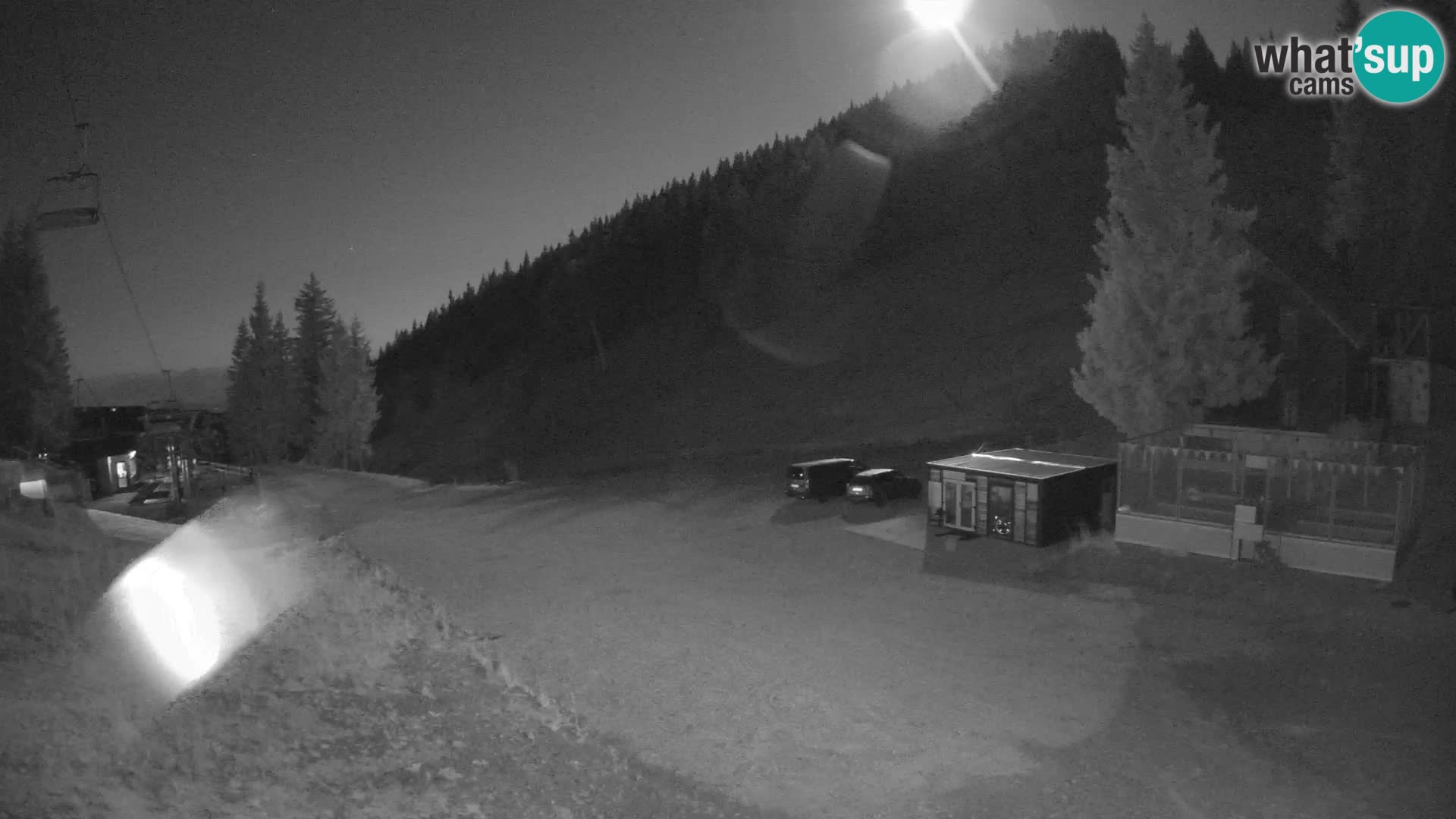 GOLTE Ski resort live webcam – view to Medvedjak – Slovenia