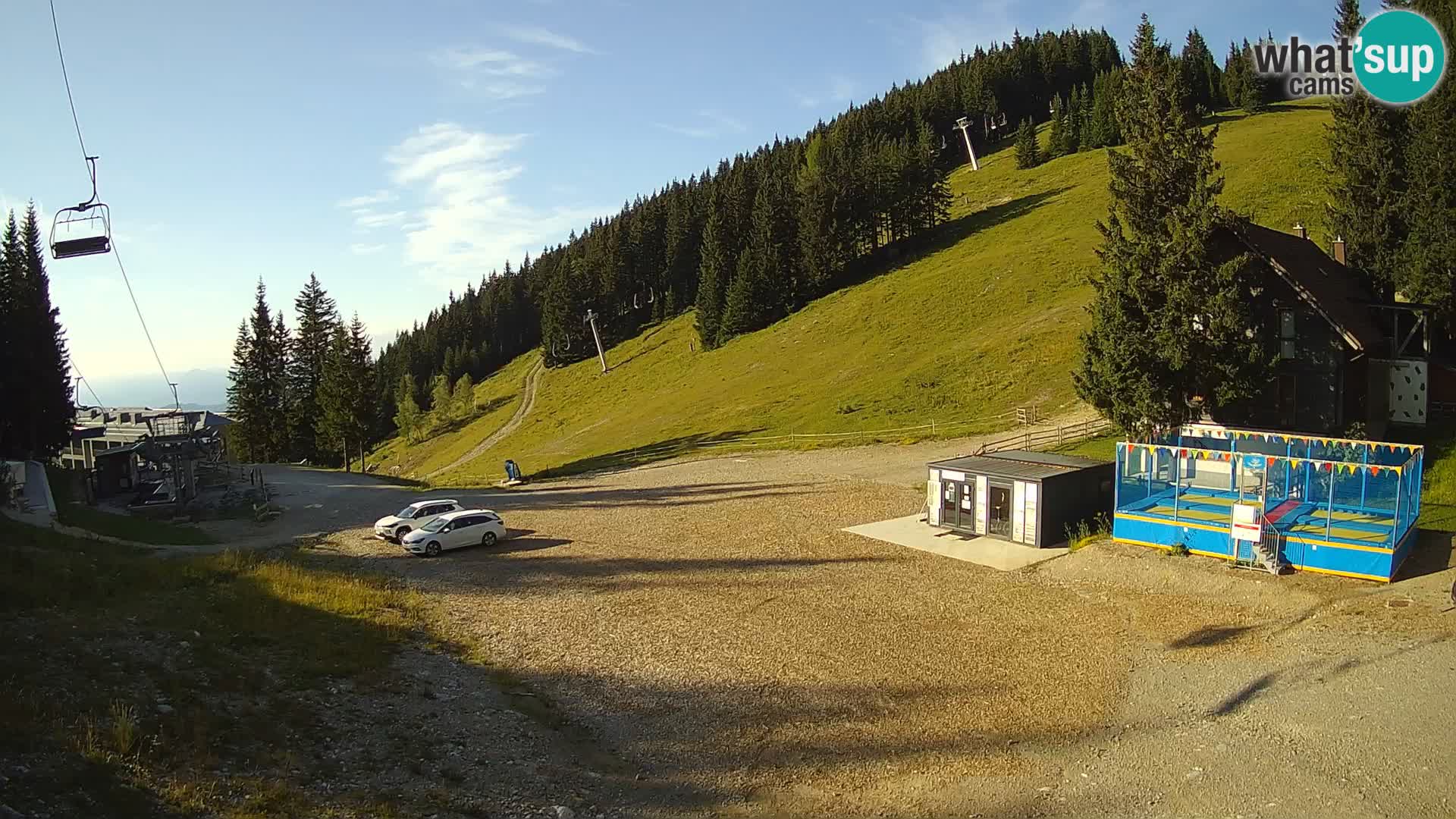 Webcam en direct de la station de ski de GOLTE – vue sur Medvedjak – Slovénie