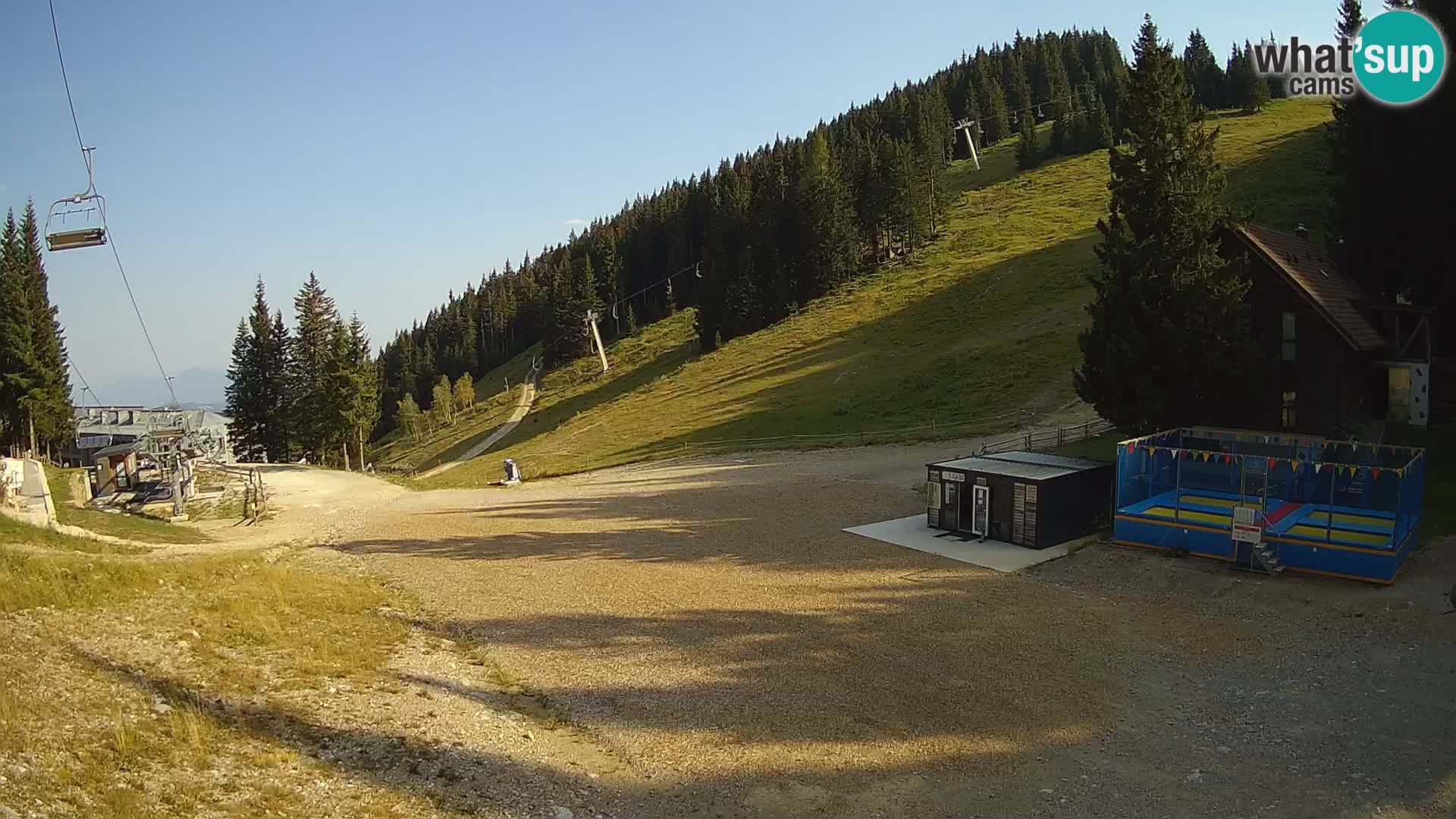 Webcam en direct de la station de ski de GOLTE – vue sur Medvedjak – Slovénie