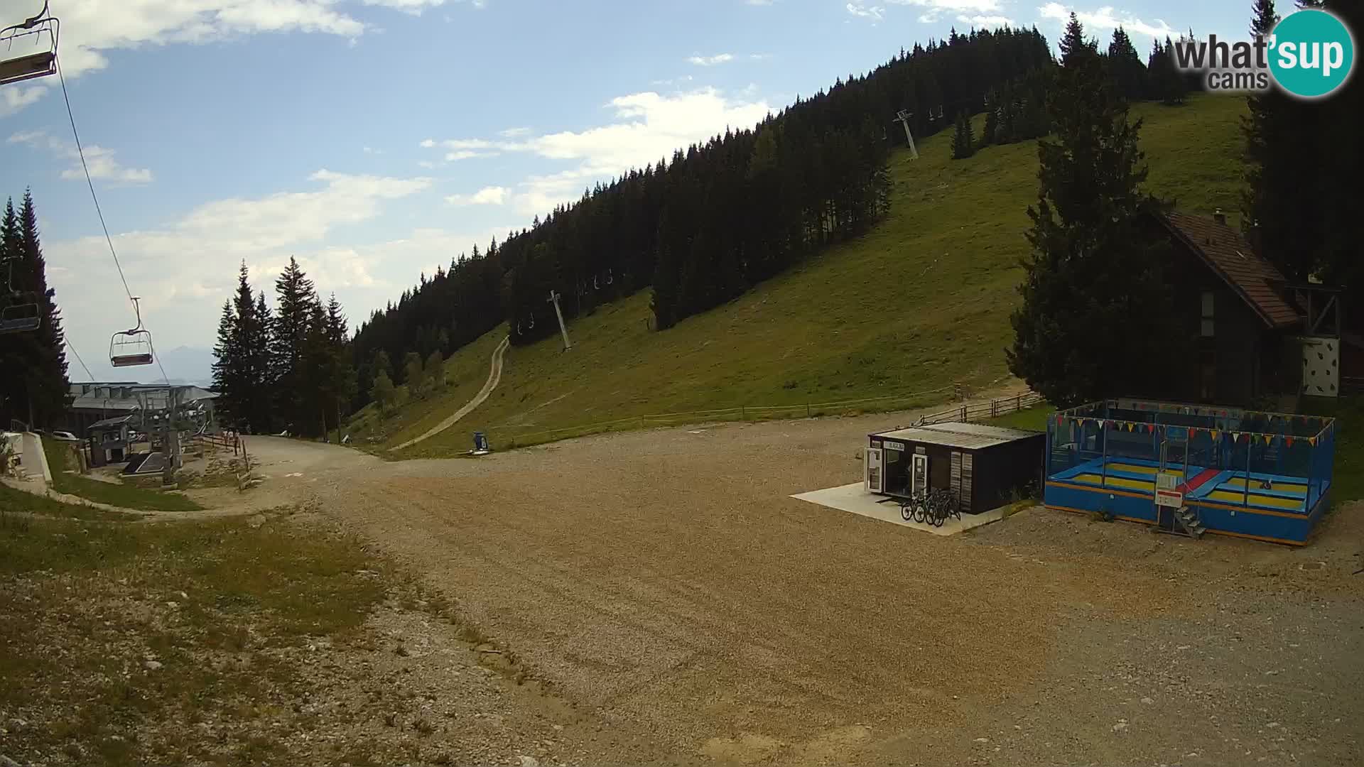 Webcam en direct de la station de ski de GOLTE – vue sur Medvedjak – Slovénie