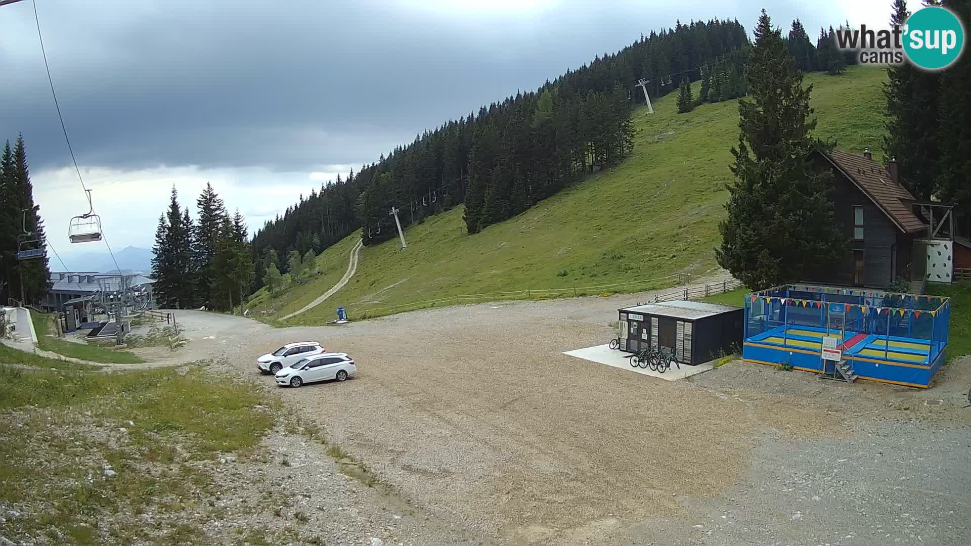 GOLTE Skigebiet webcam – Schöne Aussicht auf Medvedjak – Slowenien