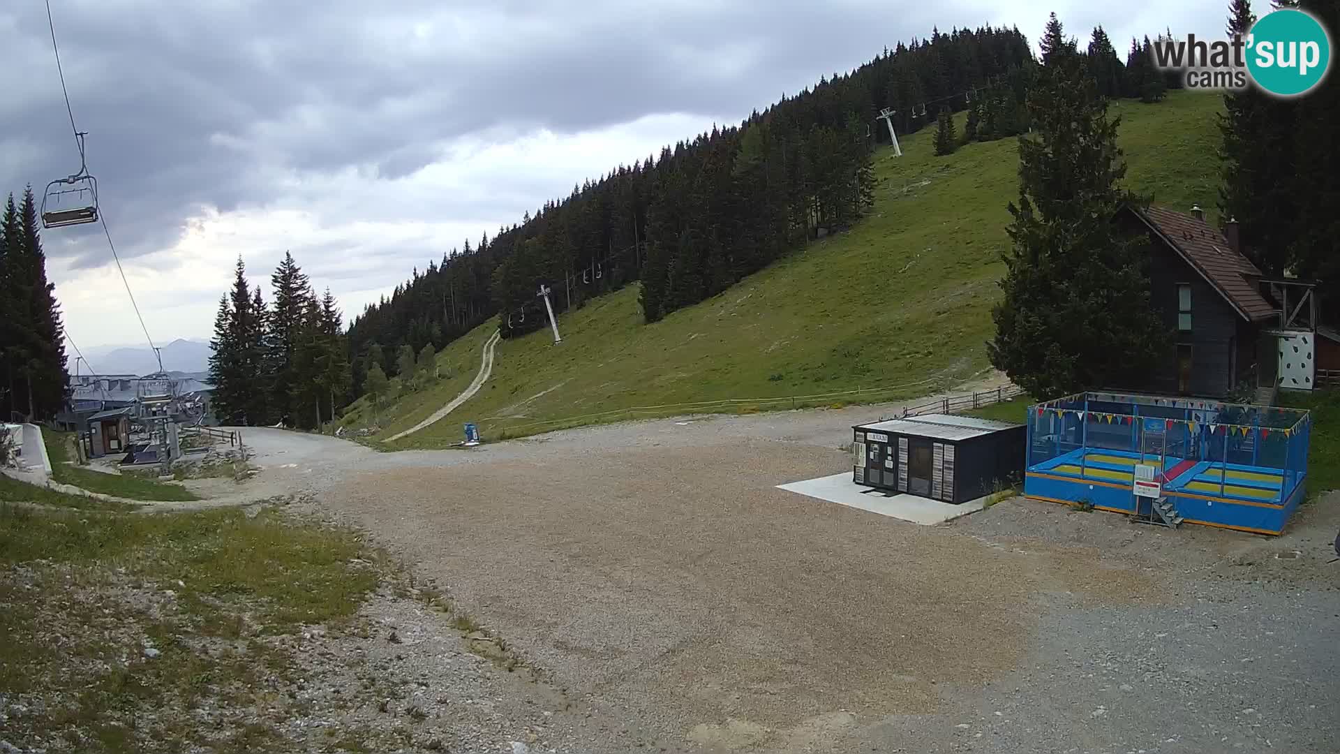 Webcam en direct de la station de ski de GOLTE – vue sur Medvedjak – Slovénie