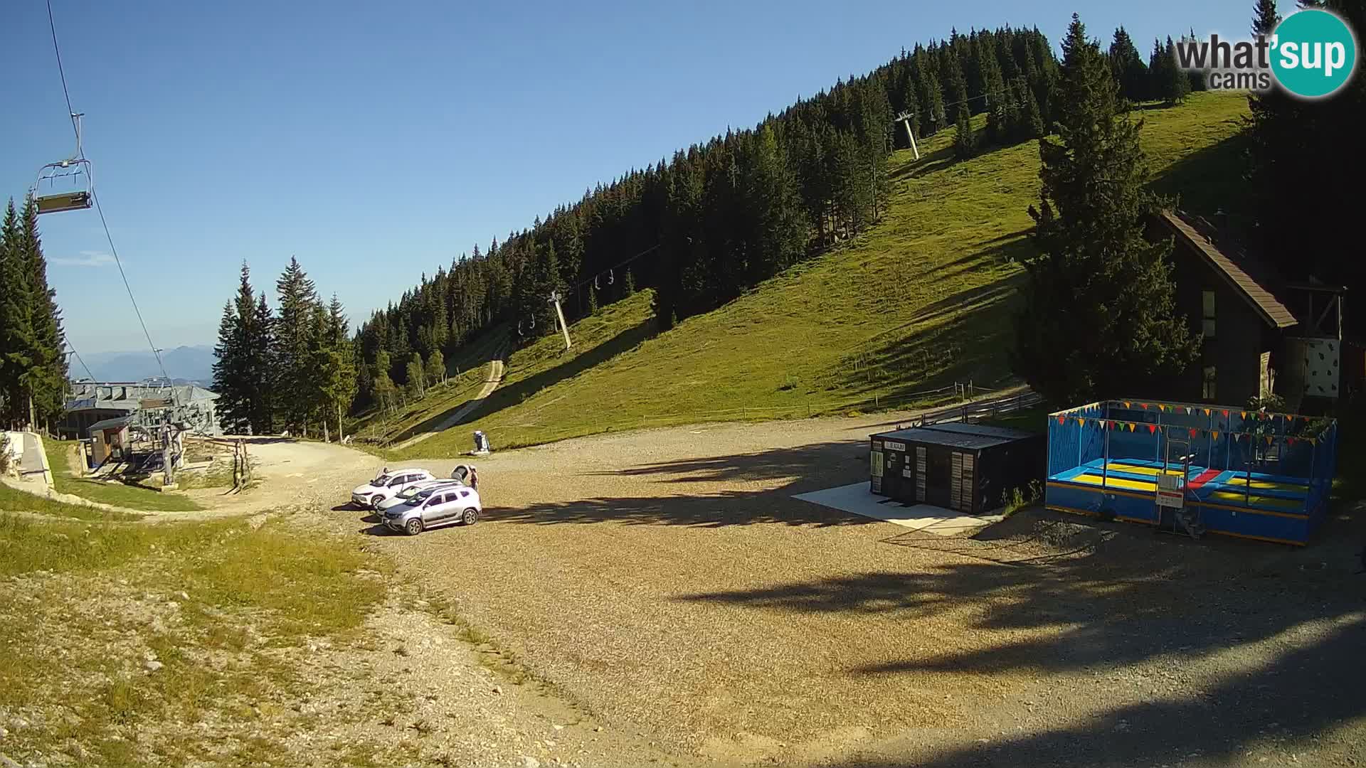 GOLTE Ski resort live webcam – view to Medvedjak – Slovenia