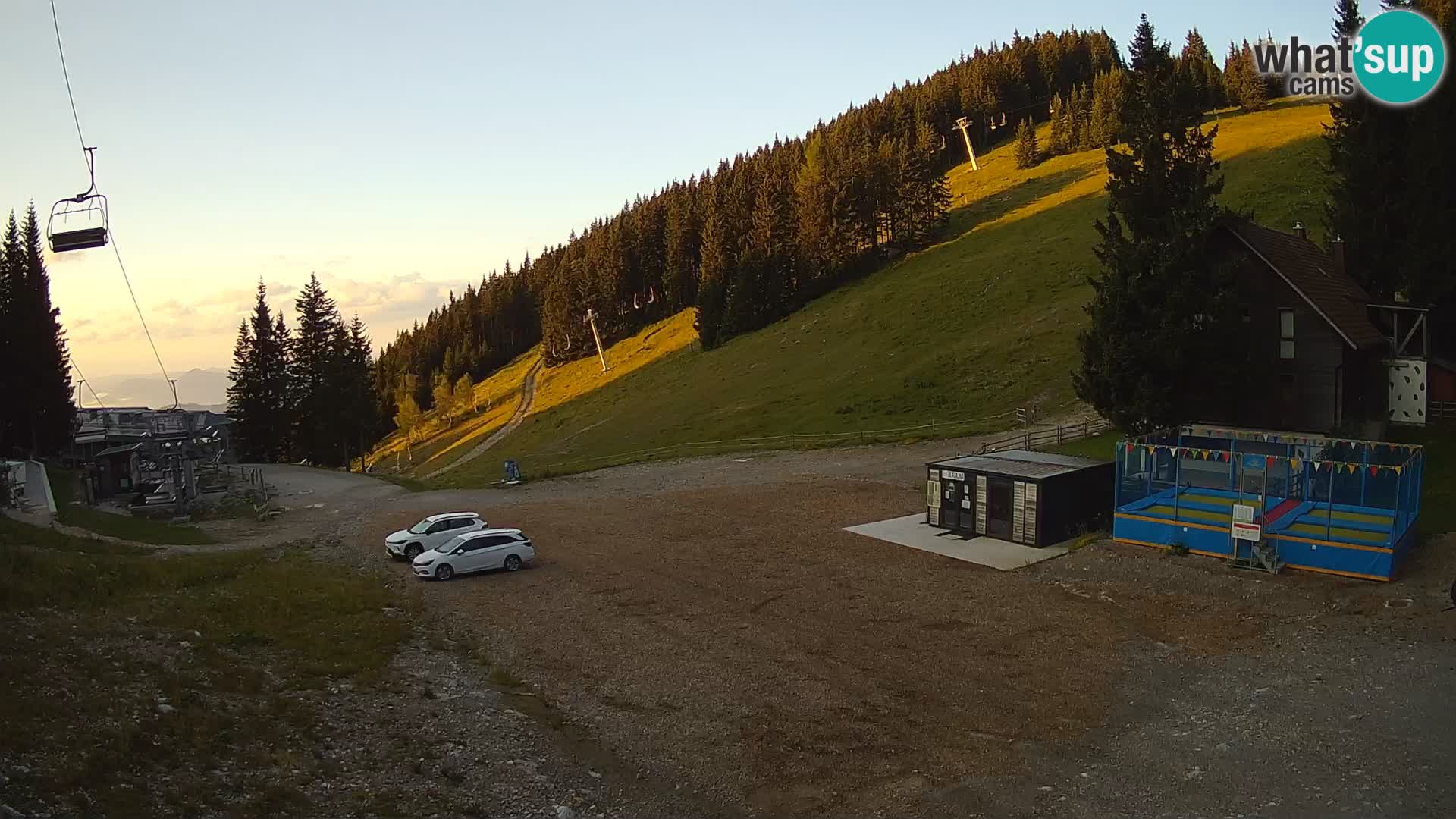 GOLTE Skigebiet webcam – Schöne Aussicht auf Medvedjak – Slowenien
