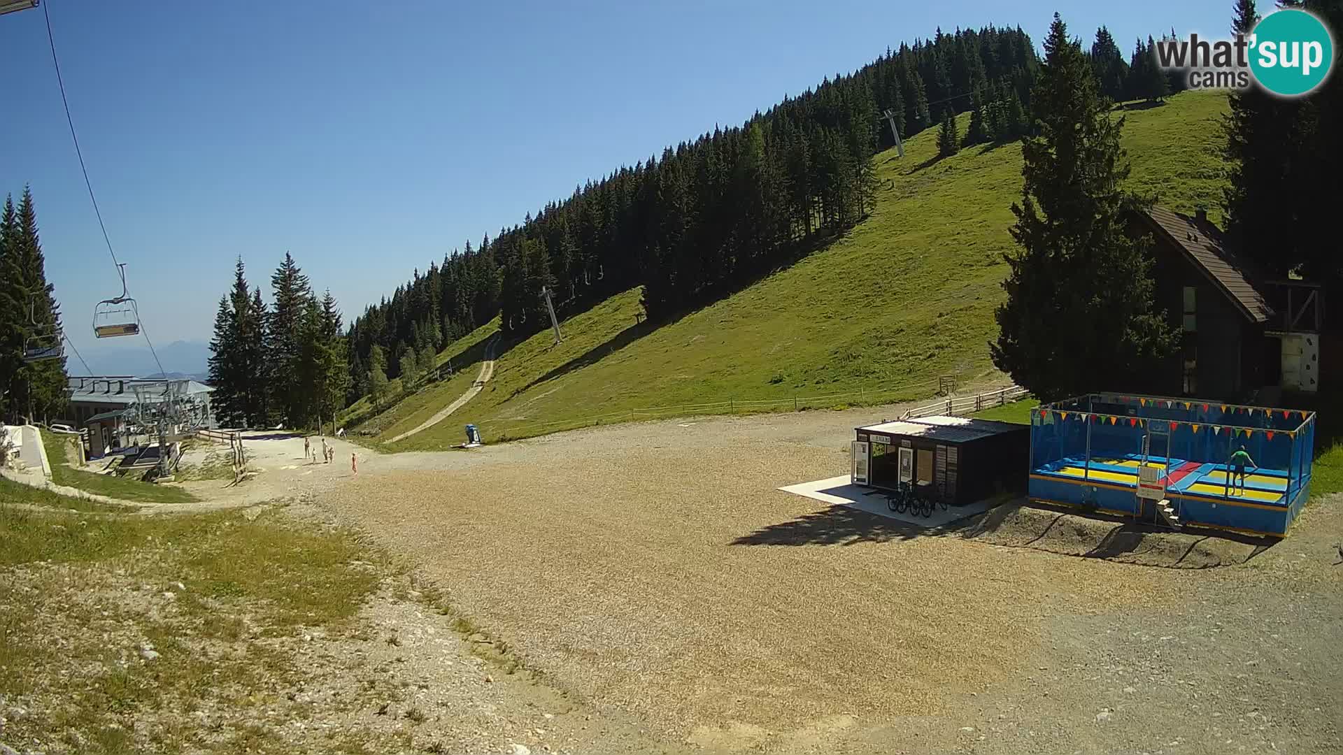 GOLTE Ski resort live webcam – view to Medvedjak – Slovenia