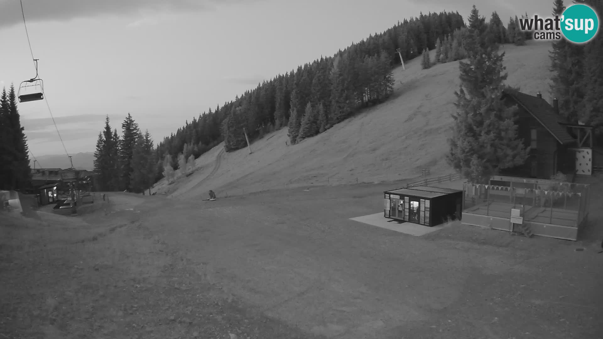 Cámara web en vivo de la estación de esquí GOLTE – vista a Medvedjak – Eslovenia