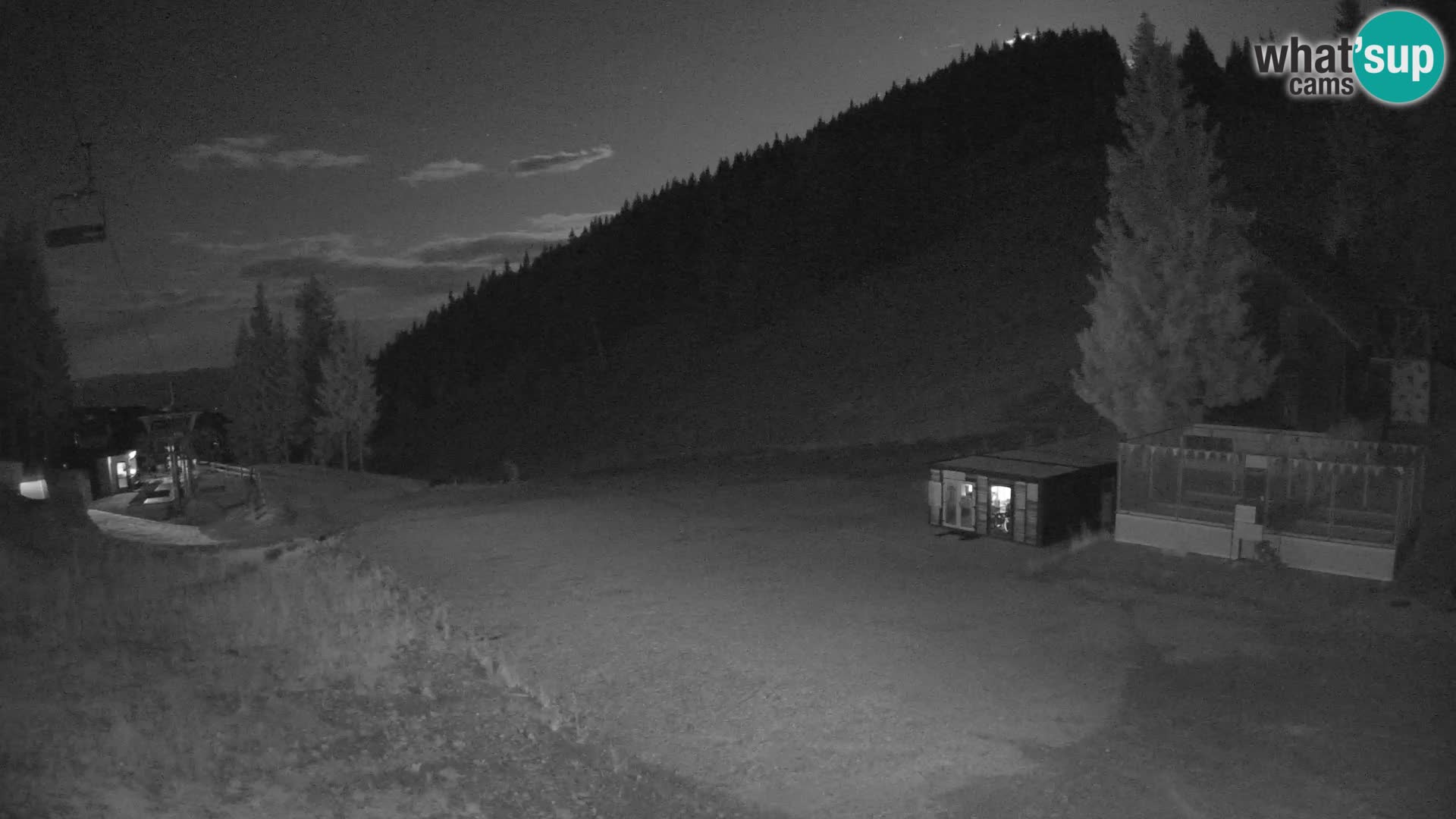 GOLTE Ski resort live webcam – view to Medvedjak – Slovenia