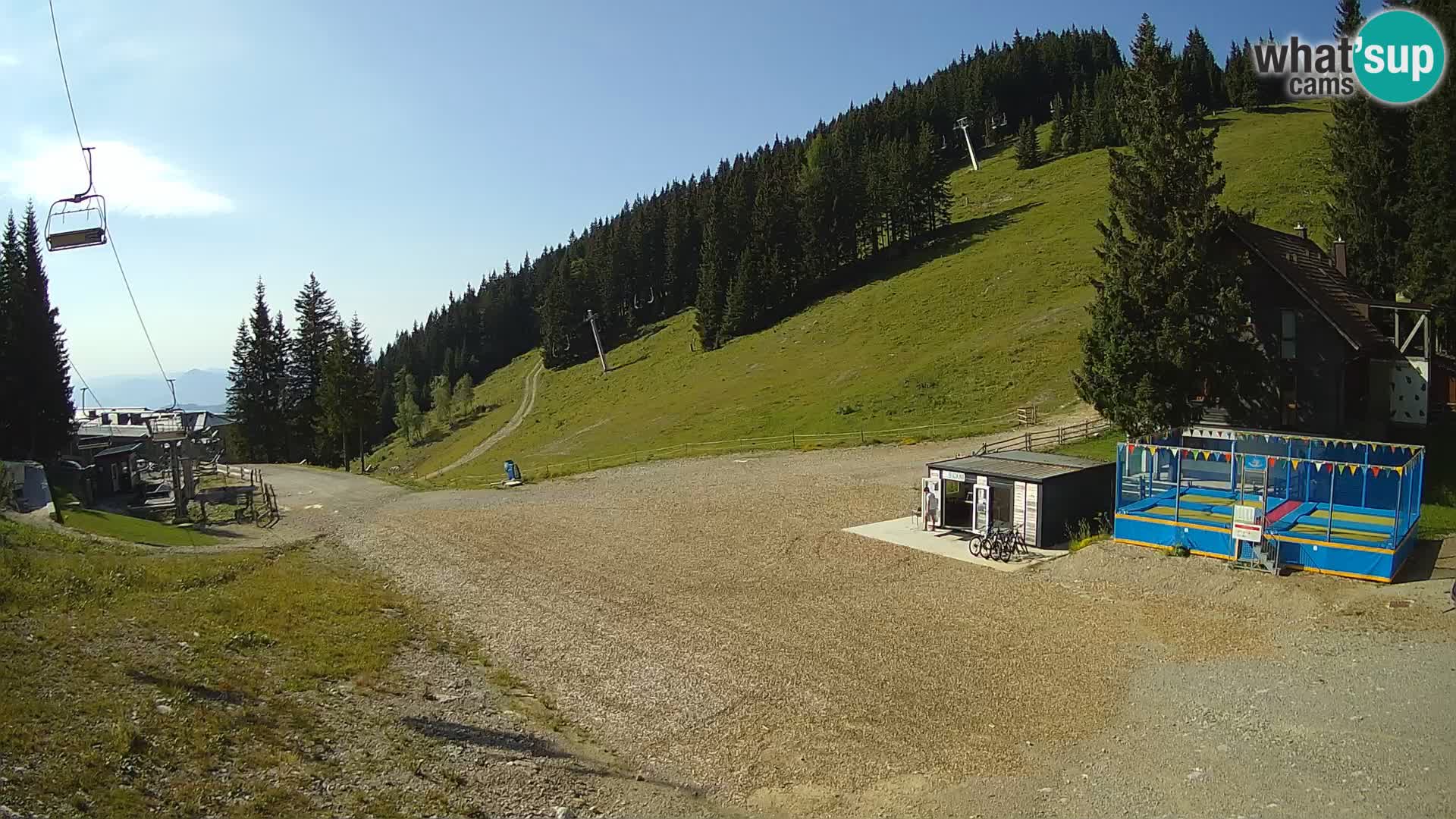 Webcam en direct de la station de ski de GOLTE – vue sur Medvedjak – Slovénie