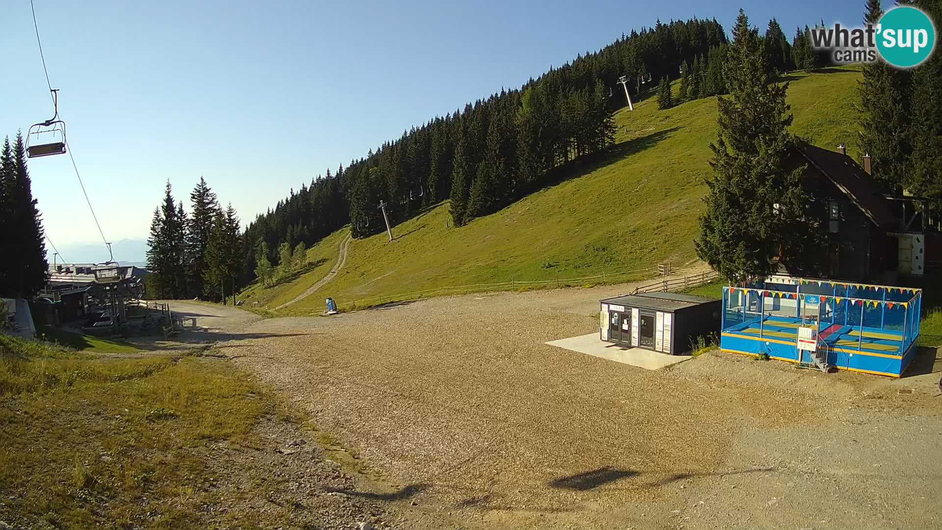 Webcam en direct de la station de ski de GOLTE – vue sur Medvedjak – Slovénie