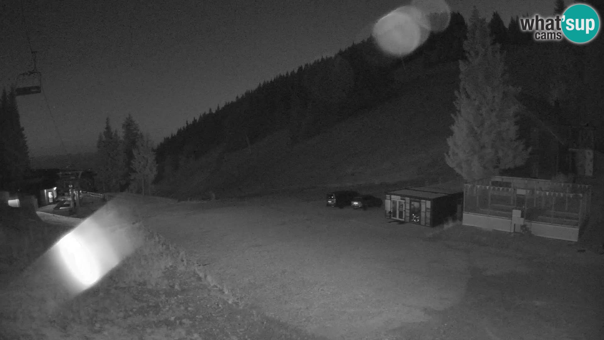 Cámara web en vivo de la estación de esquí GOLTE – vista a Medvedjak – Eslovenia