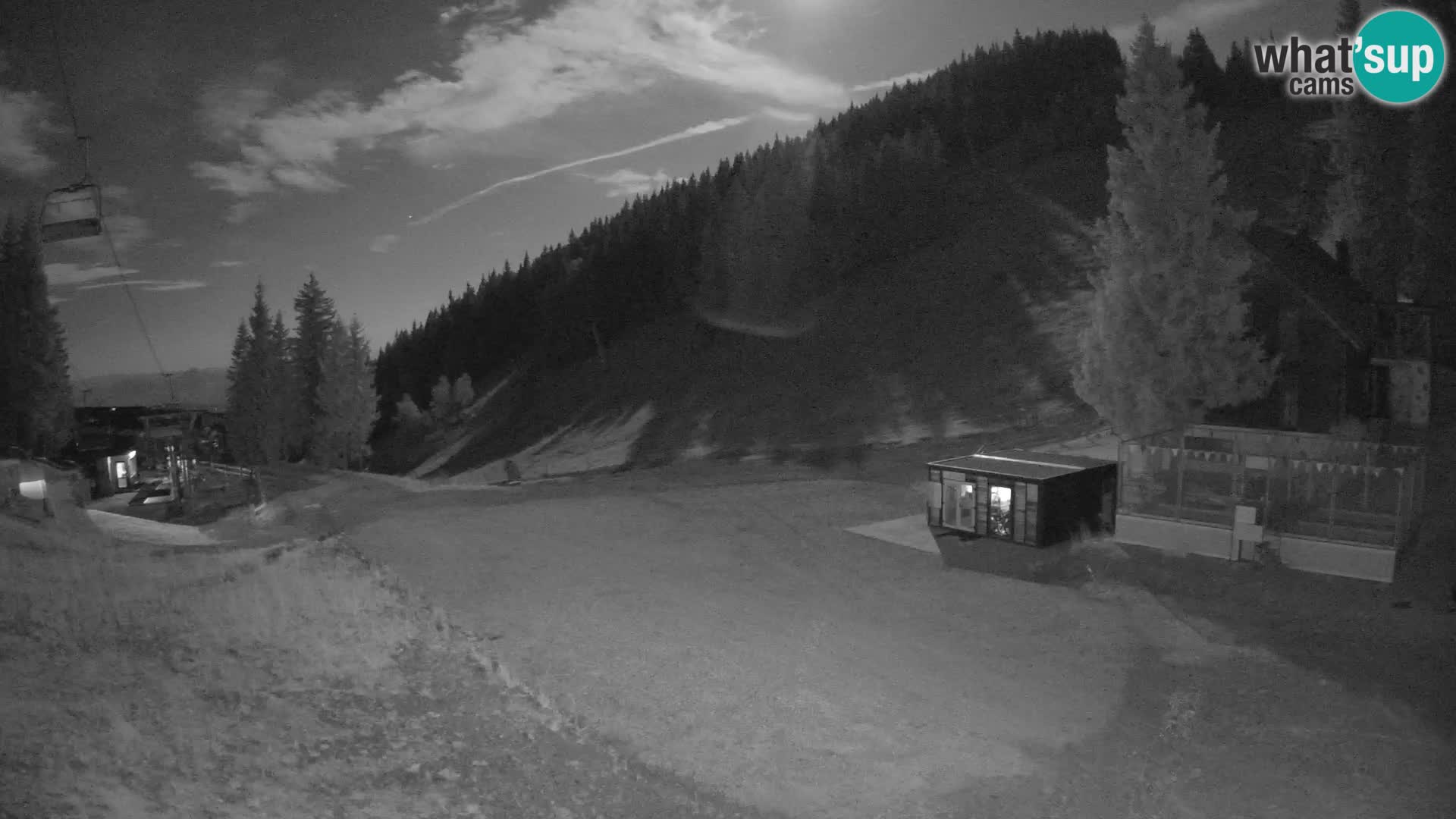 GOLTE Ski resort live webcam – view to Medvedjak – Slovenia