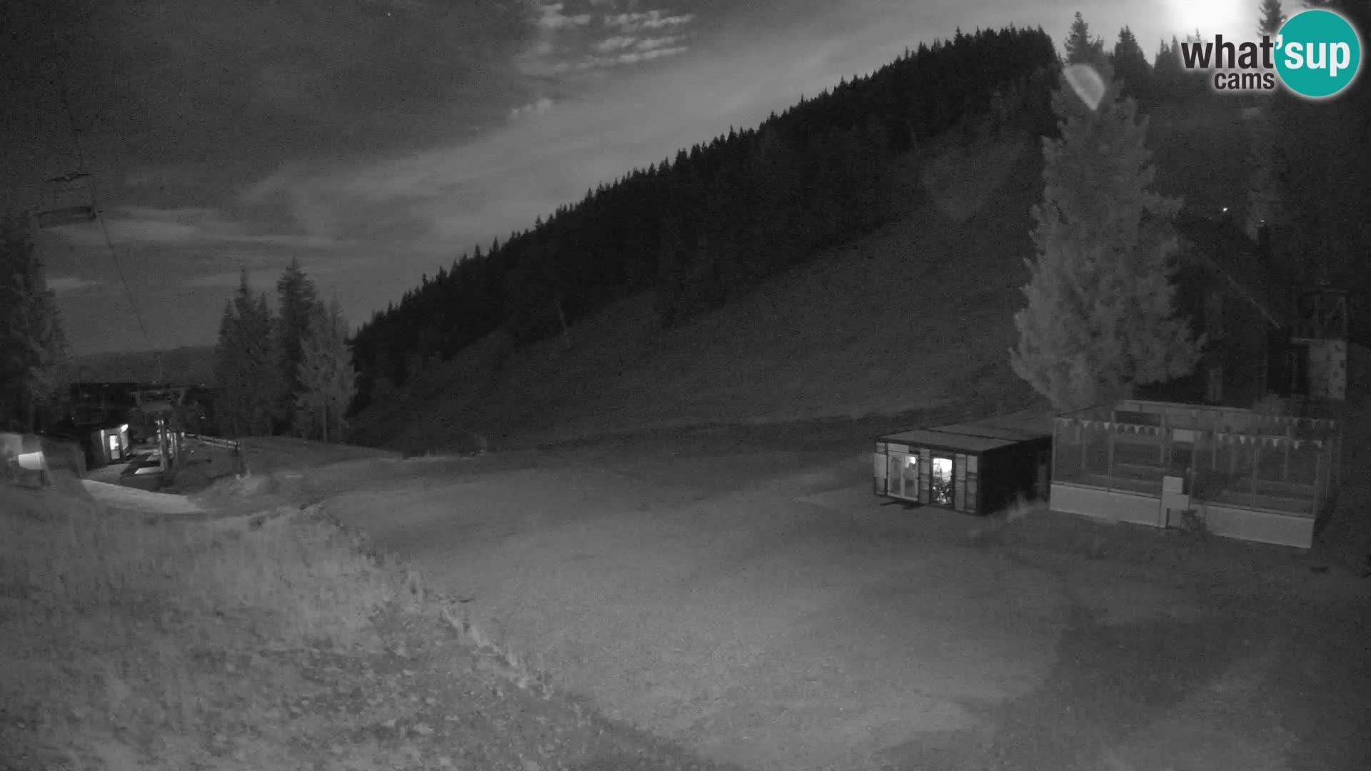 Webcam en direct de la station de ski de GOLTE – vue sur Medvedjak – Slovénie