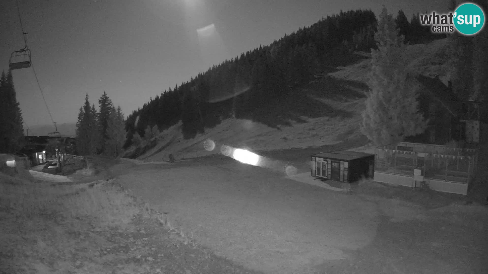 Cámara web en vivo de la estación de esquí GOLTE – vista a Medvedjak – Eslovenia