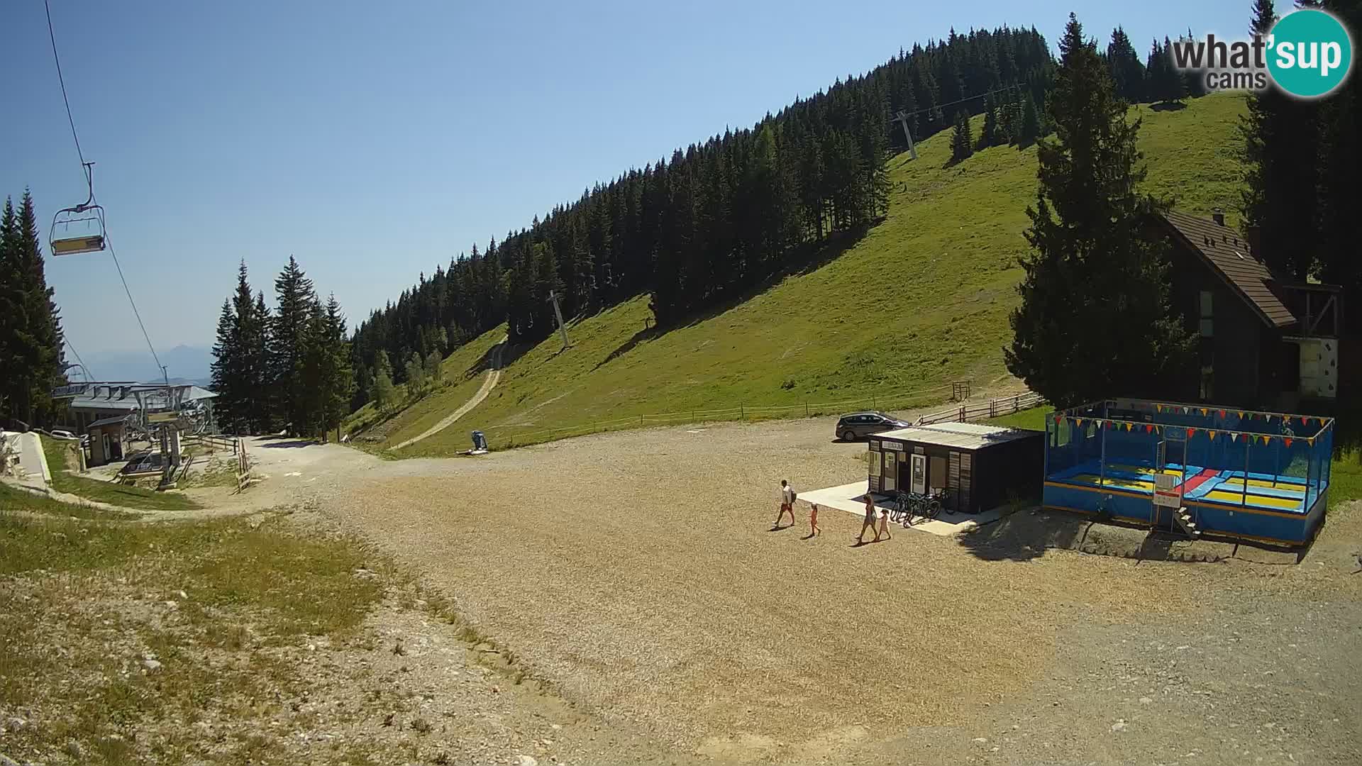 Webcam en direct de la station de ski de GOLTE – vue sur Medvedjak – Slovénie