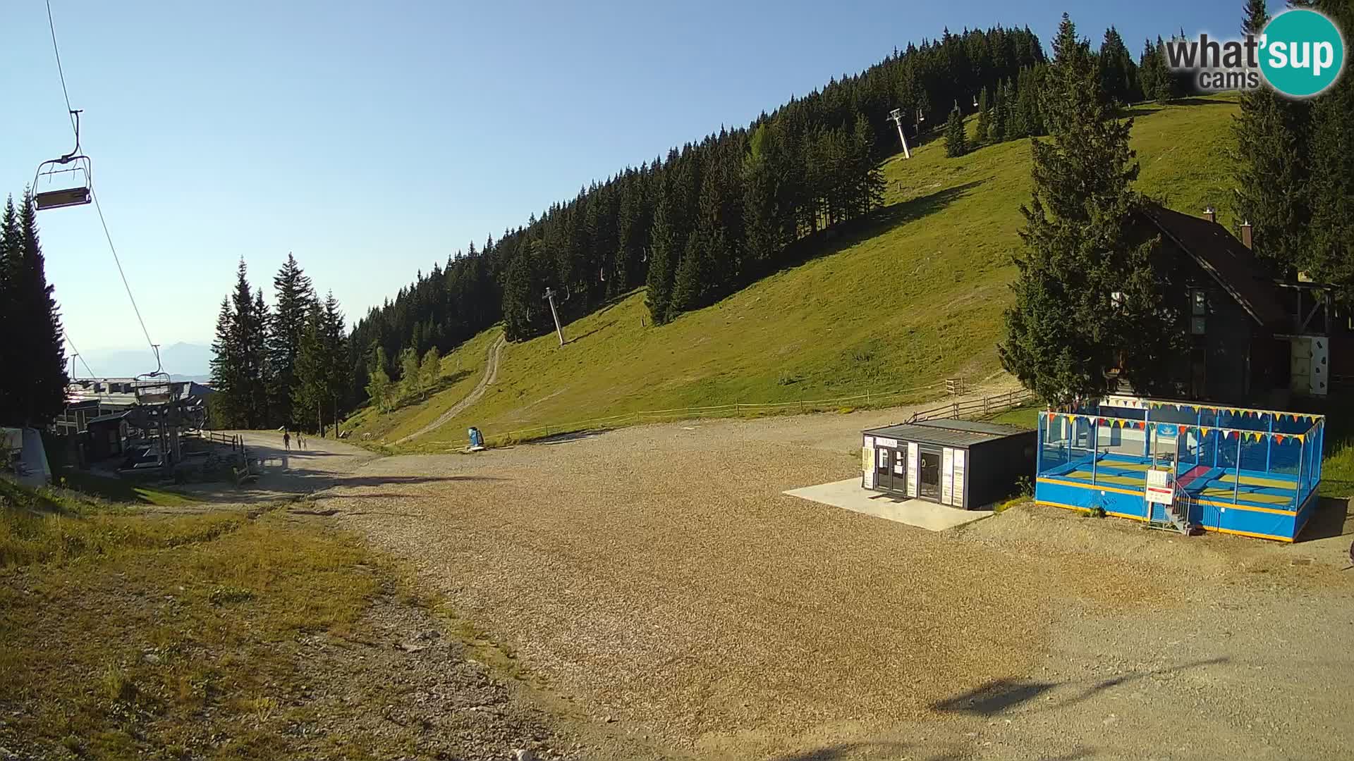 Webcam en direct de la station de ski de GOLTE – vue sur Medvedjak – Slovénie