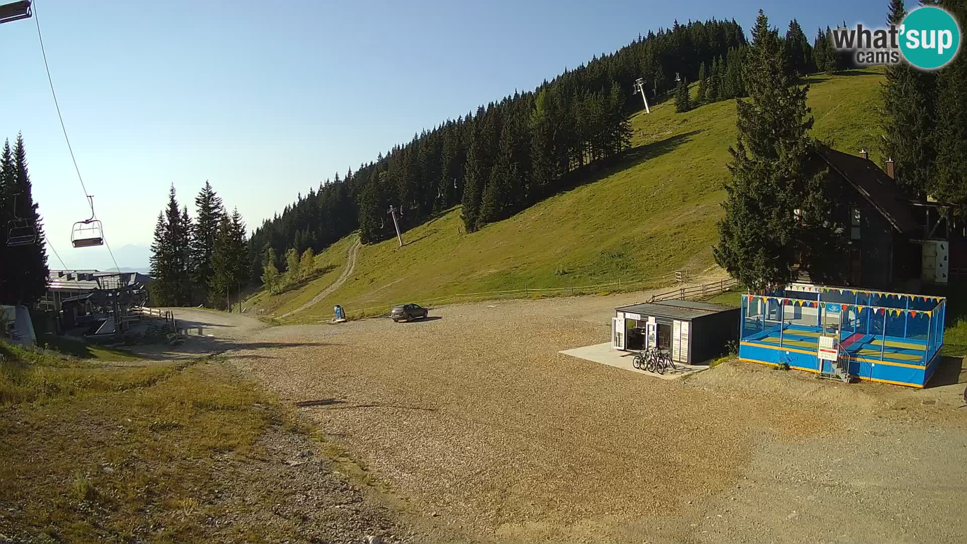 GOLTE Skigebiet webcam – Schöne Aussicht auf Medvedjak – Slowenien