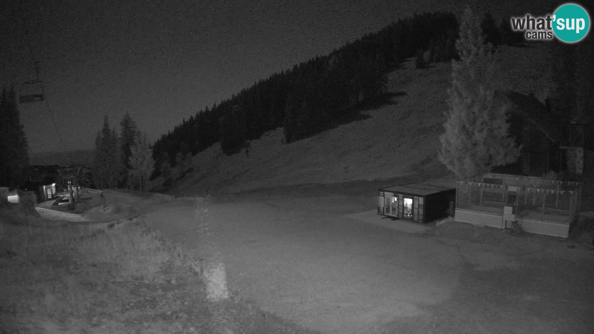 Cámara web en vivo de la estación de esquí GOLTE – vista a Medvedjak – Eslovenia