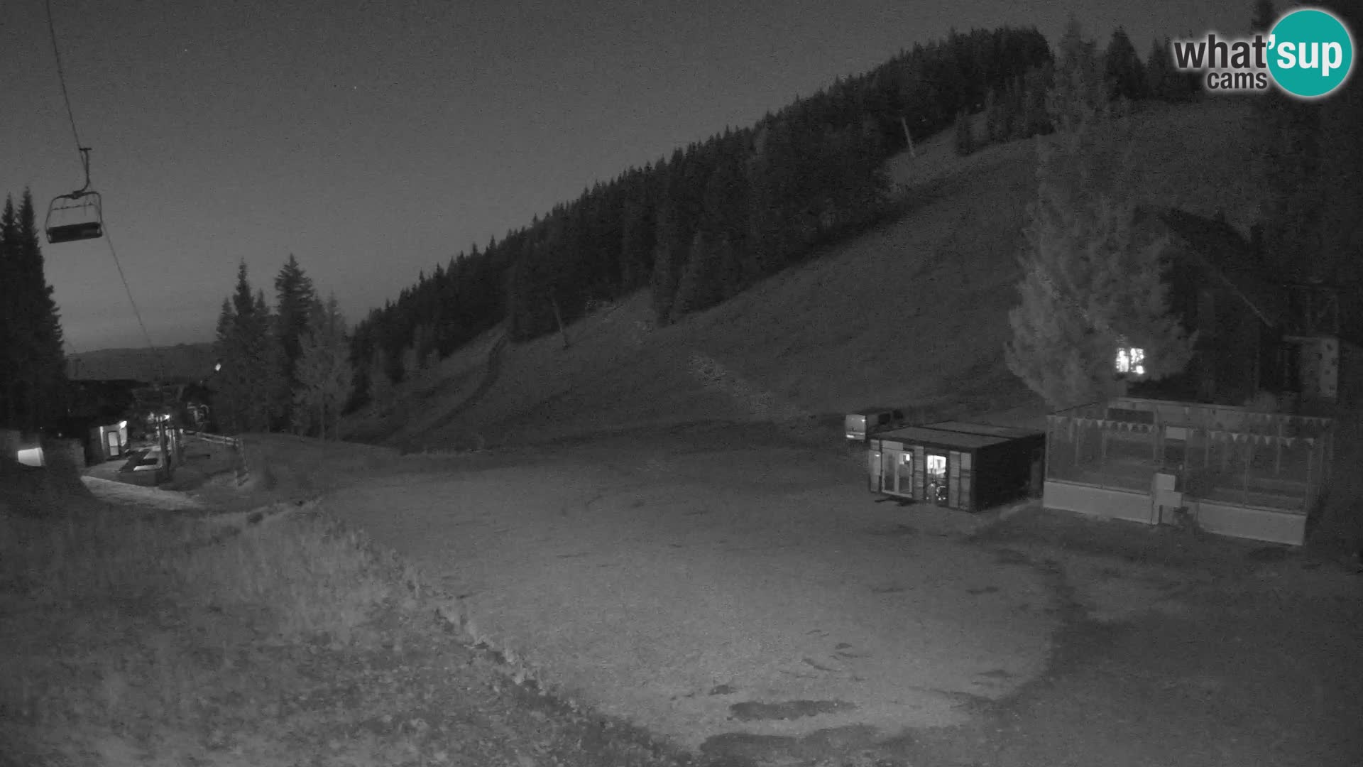 GOLTE Ski resort live webcam – view to Medvedjak – Slovenia