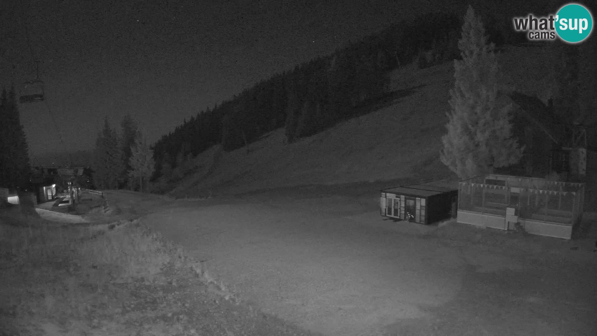 GOLTE Ski resort live webcam – view to Medvedjak – Slovenia