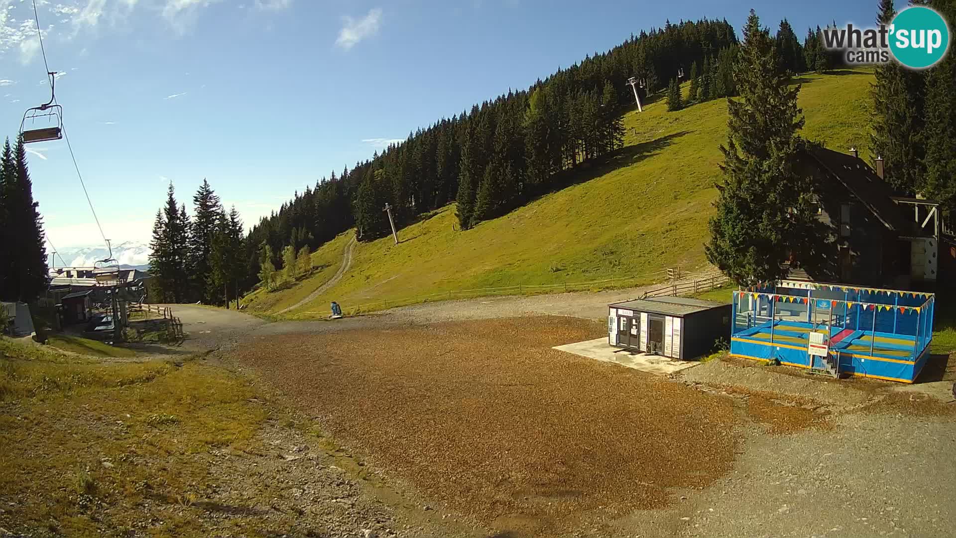 GOLTE Ski resort live webcam – view to Medvedjak – Slovenia