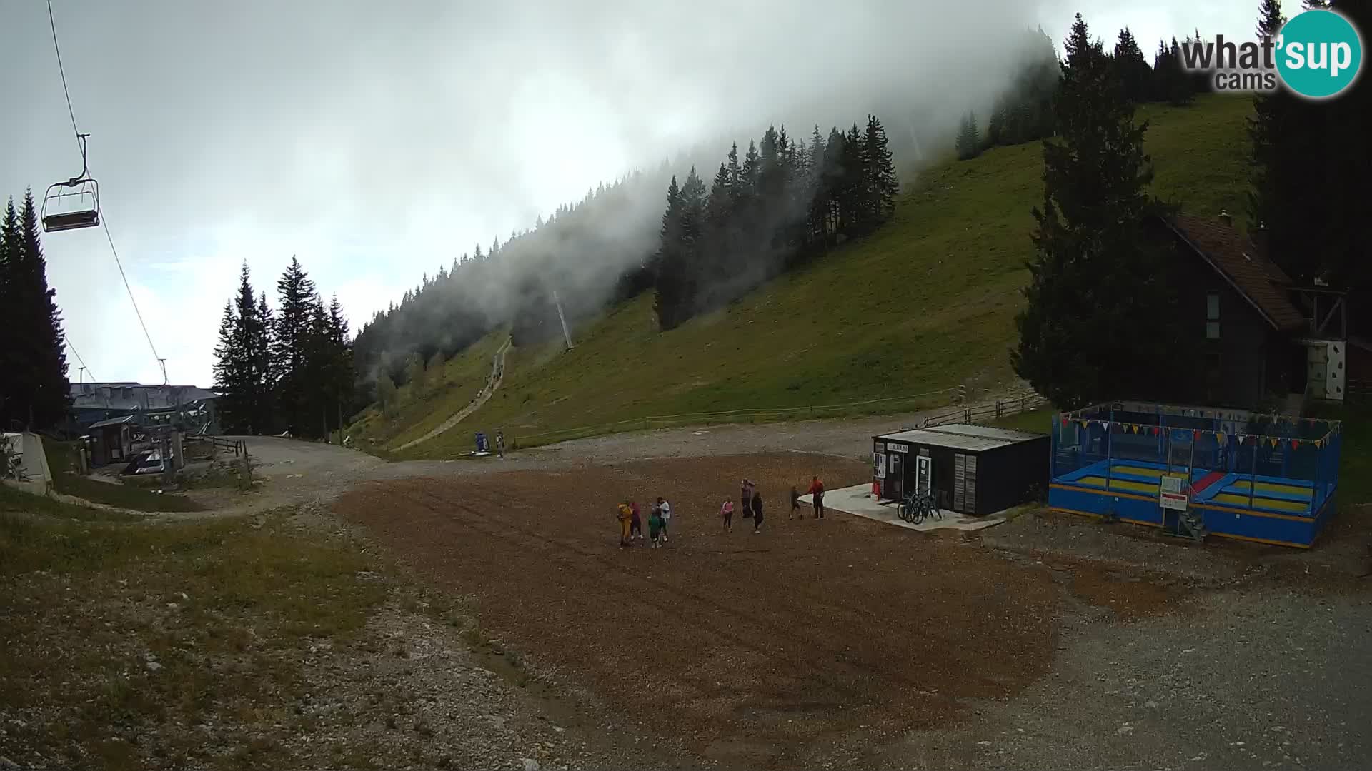 GOLTE Ski resort live webcam – view to Medvedjak – Slovenia
