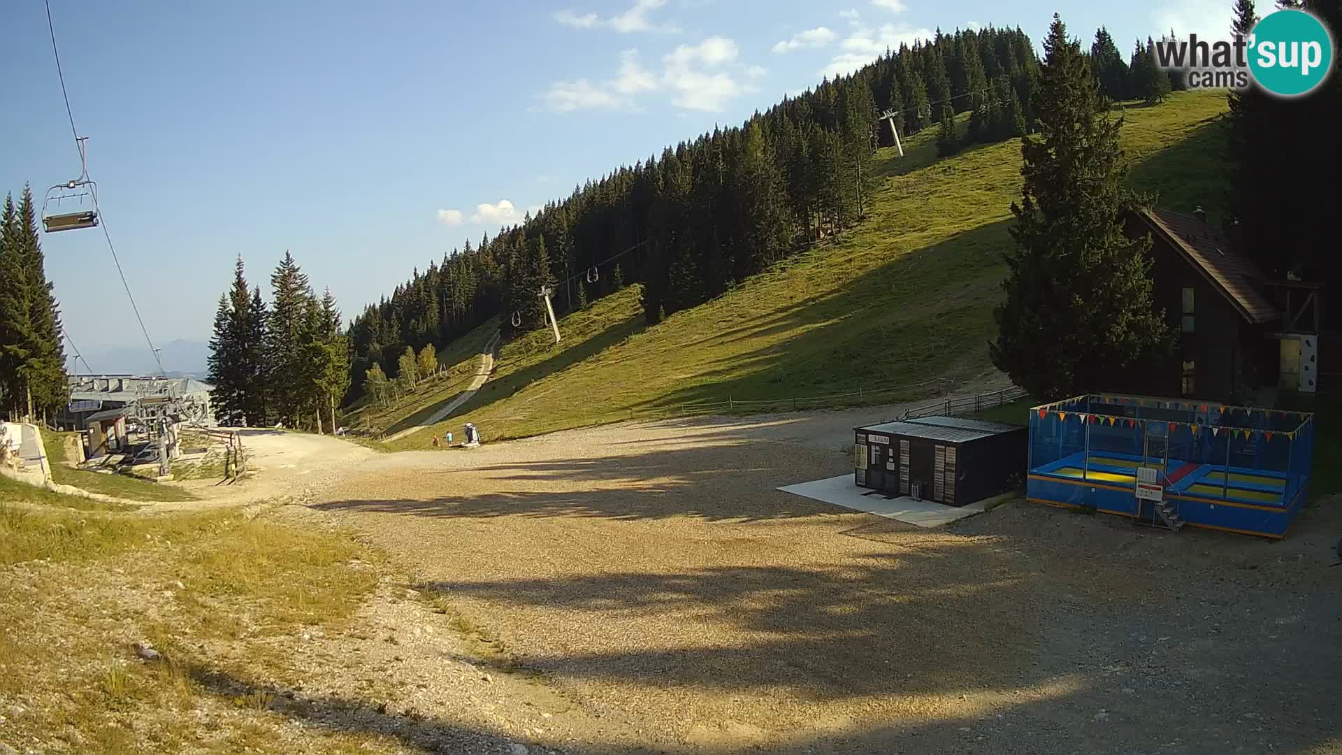 Cámara web en vivo de la estación de esquí GOLTE – vista a Medvedjak – Eslovenia