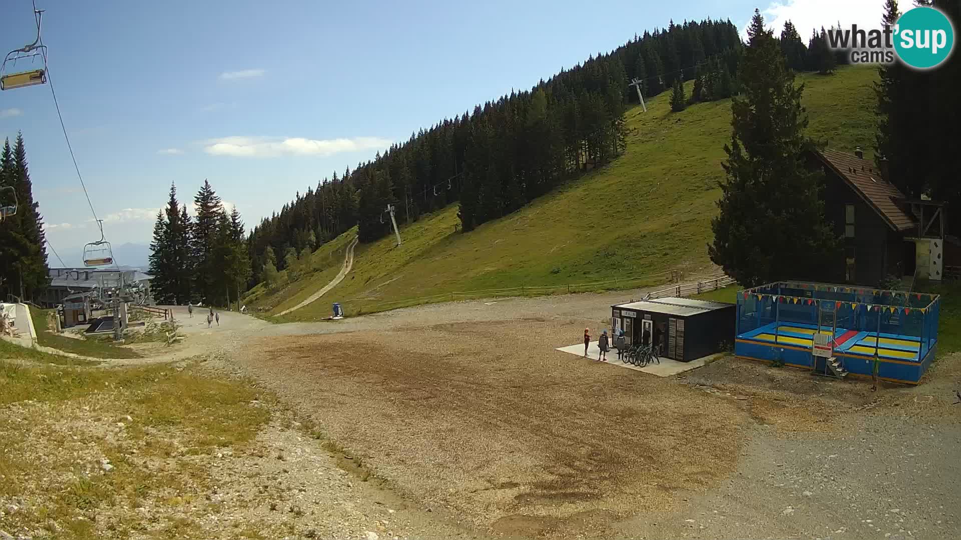 Webcam en direct de la station de ski de GOLTE – vue sur Medvedjak – Slovénie