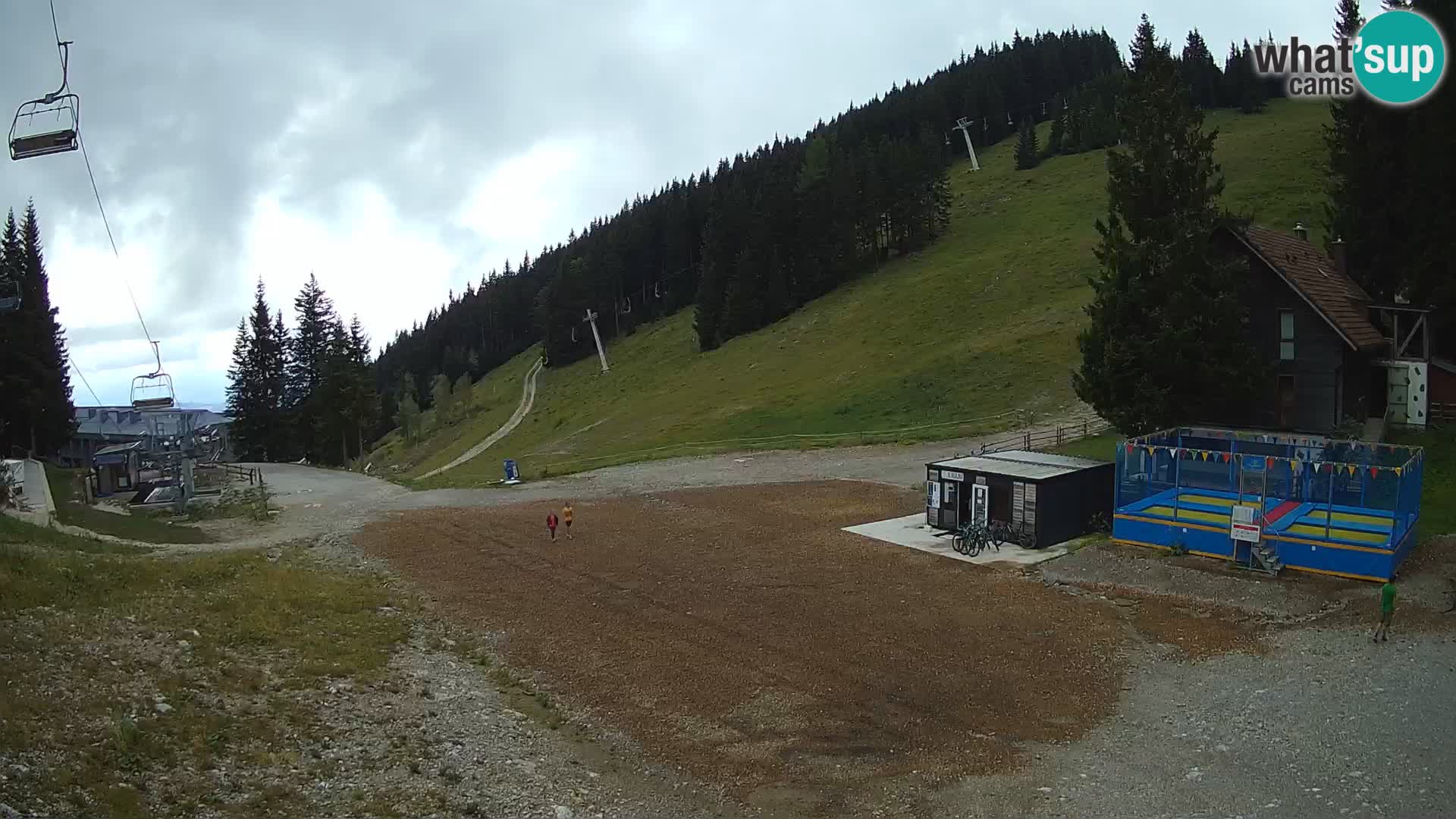 Webcam en direct de la station de ski de GOLTE – vue sur Medvedjak – Slovénie