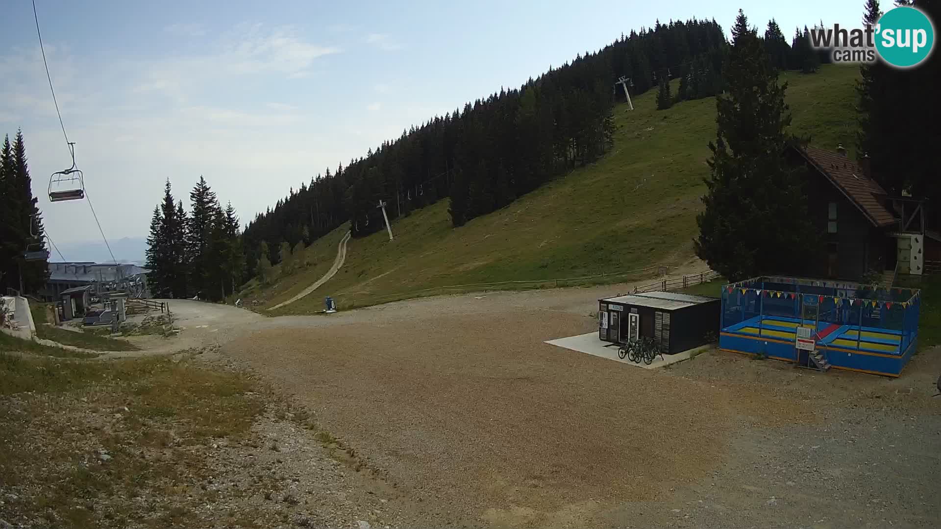 Cámara web en vivo de la estación de esquí GOLTE – vista a Medvedjak – Eslovenia