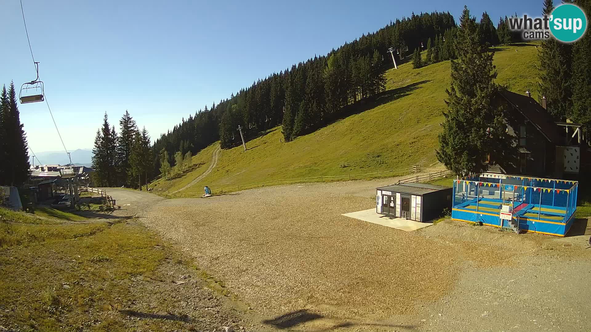 GOLTE Ski resort live webcam – view to Medvedjak – Slovenia