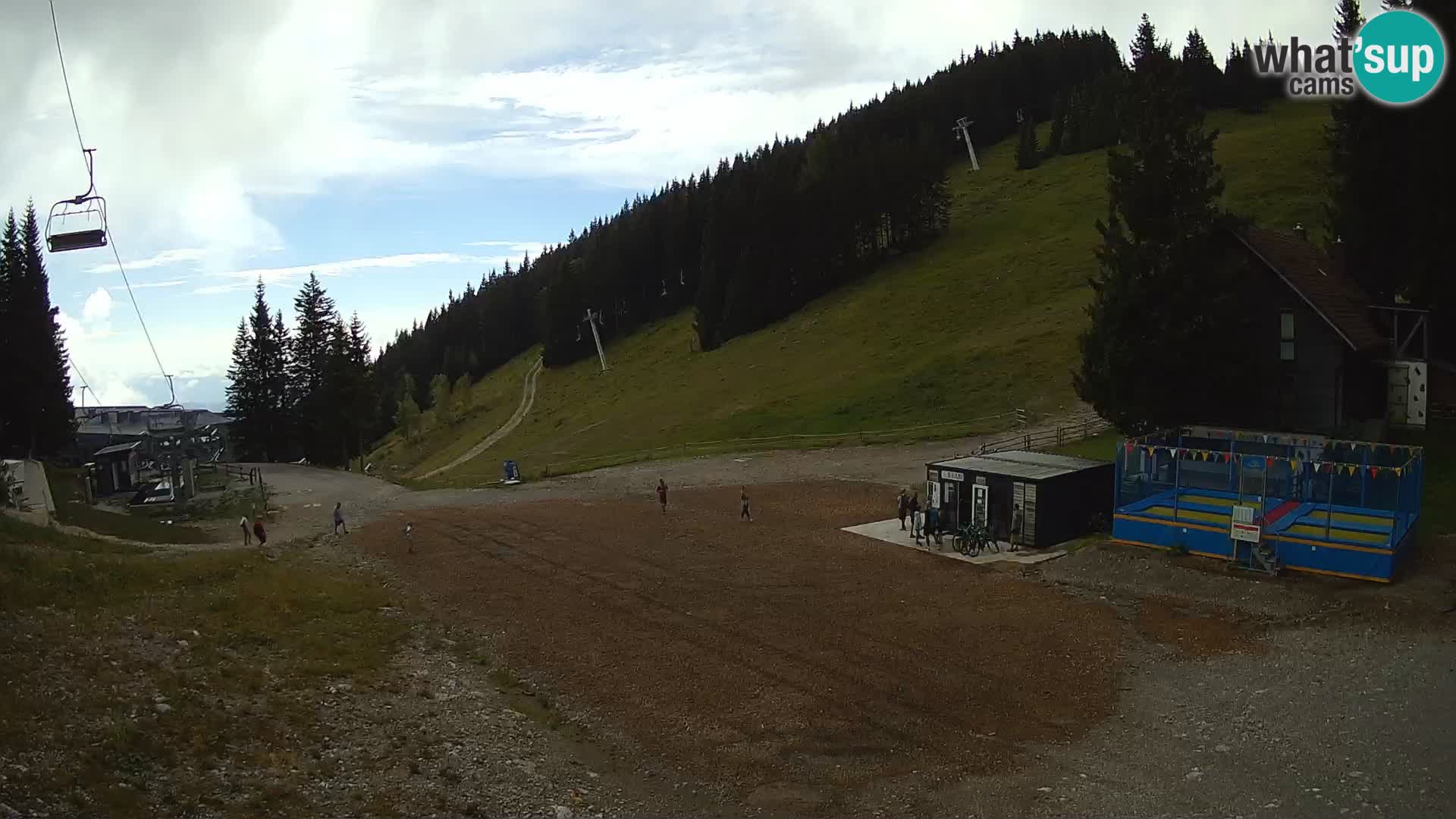 GOLTE skijalište web kamera – pogled na Medvedjak – Slovenija