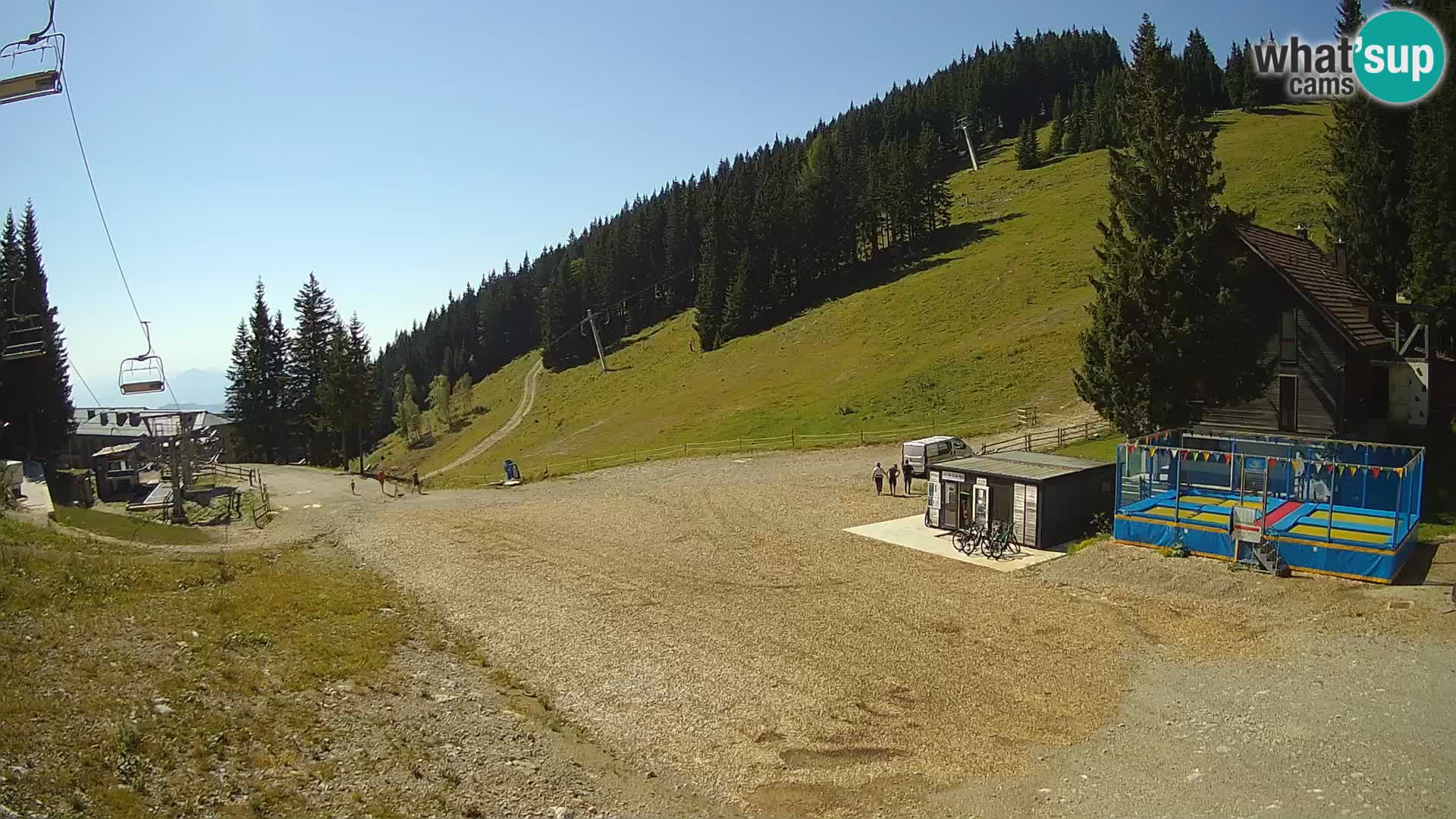 GOLTE skijalište web kamera – pogled na Medvedjak – Slovenija