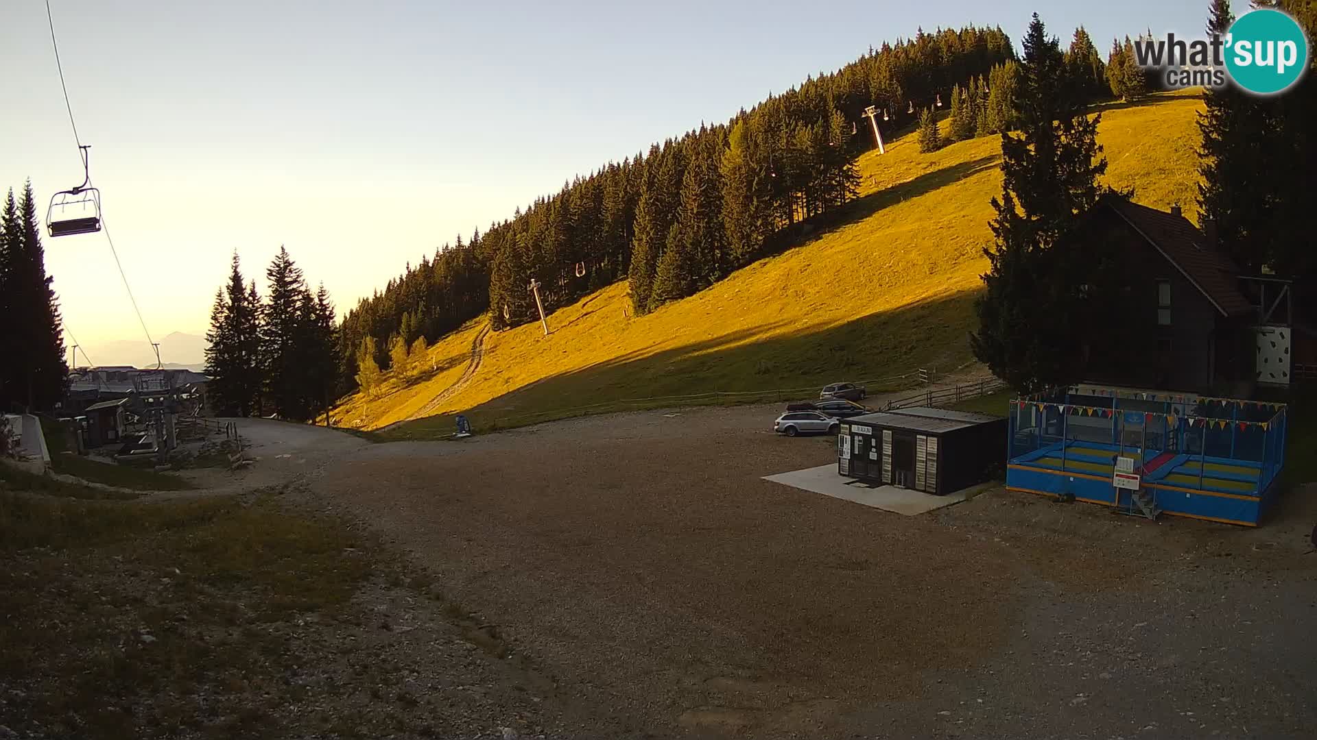 GOLTE Skigebiet webcam – Schöne Aussicht auf Medvedjak – Slowenien