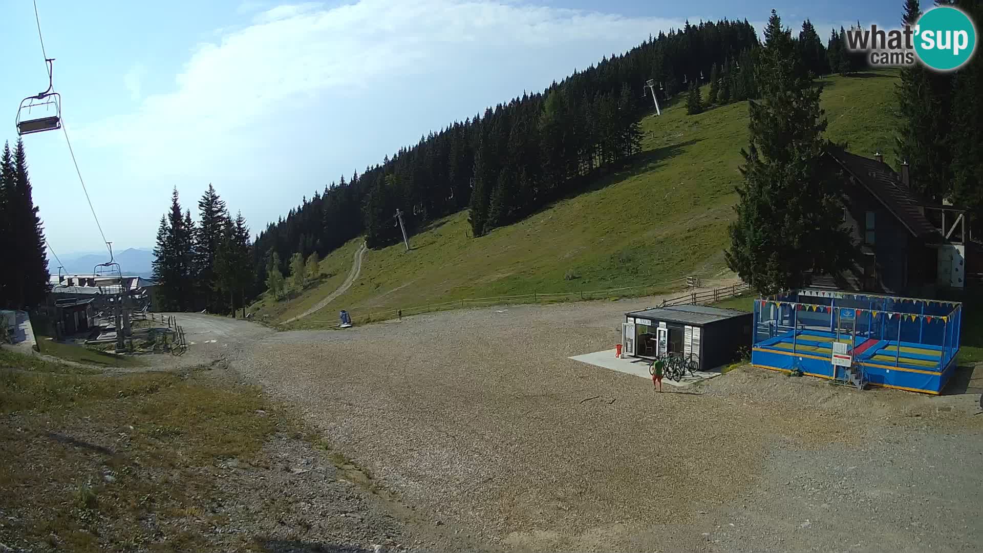 GOLTE skijalište web kamera – pogled na Medvedjak – Slovenija