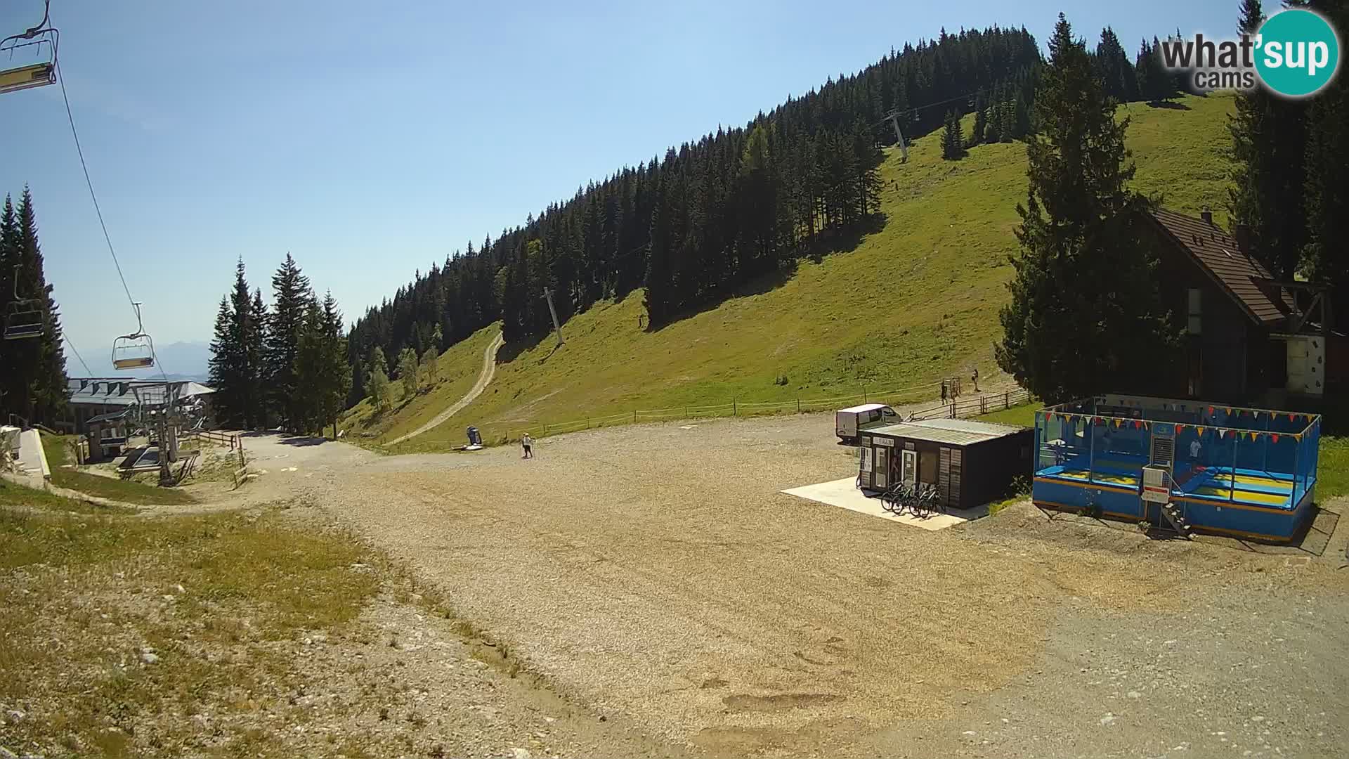 GOLTE Skigebiet webcam – Schöne Aussicht auf Medvedjak – Slowenien