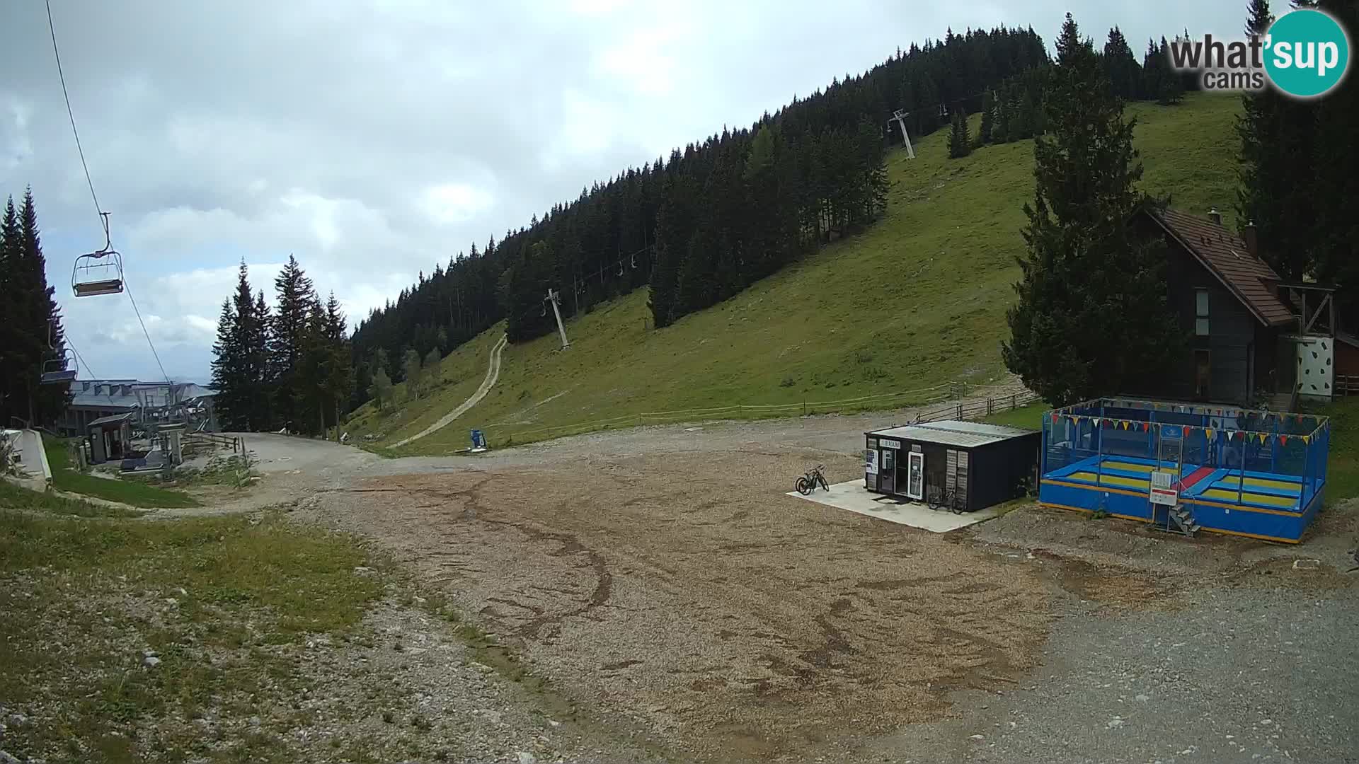 GOLTE Ski resort live webcam – view to Medvedjak – Slovenia