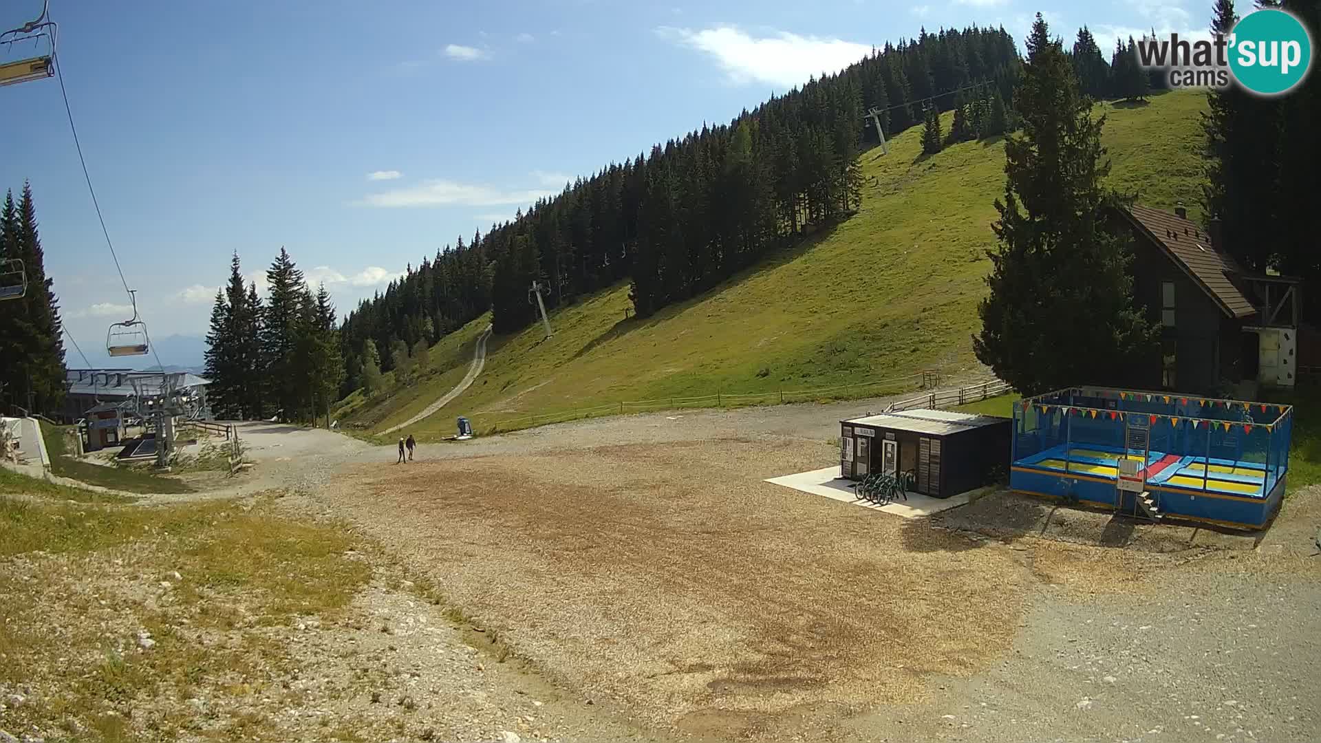 Webcam en direct de la station de ski de GOLTE – vue sur Medvedjak – Slovénie