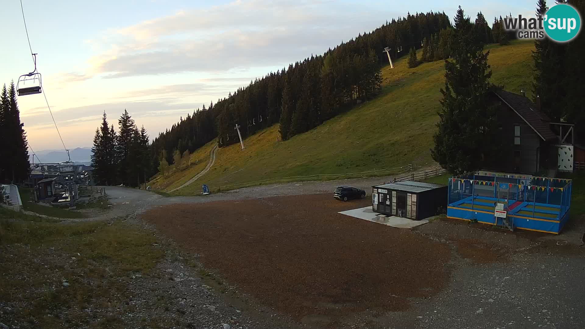 GOLTE Skigebiet webcam – Schöne Aussicht auf Medvedjak – Slowenien