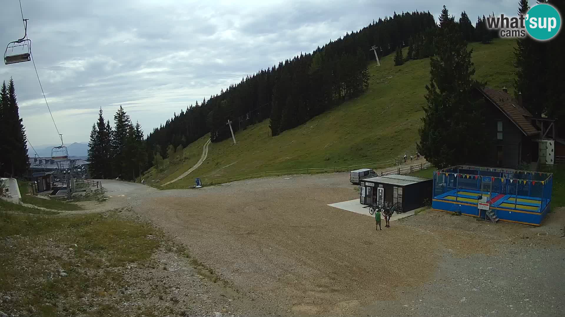 GOLTE Ski resort live webcam – view to Medvedjak – Slovenia