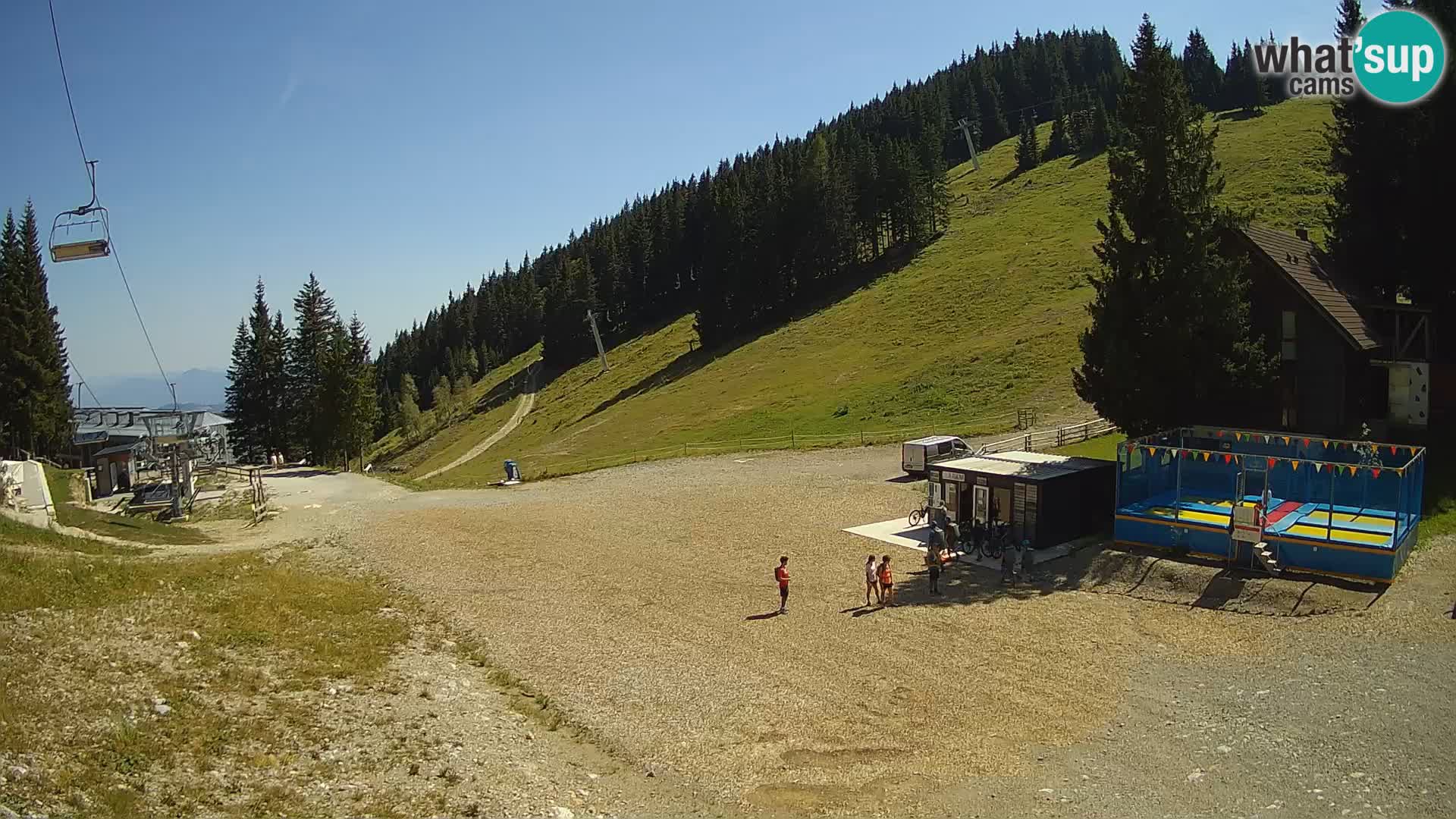 Webcam en direct de la station de ski de GOLTE – vue sur Medvedjak – Slovénie